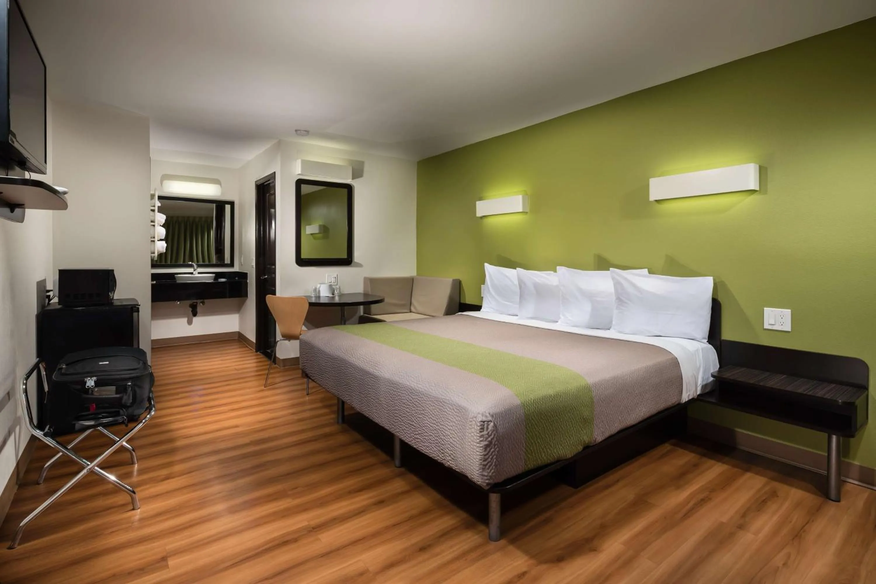 Bathroom in Motel 6-Canoga Park, CA