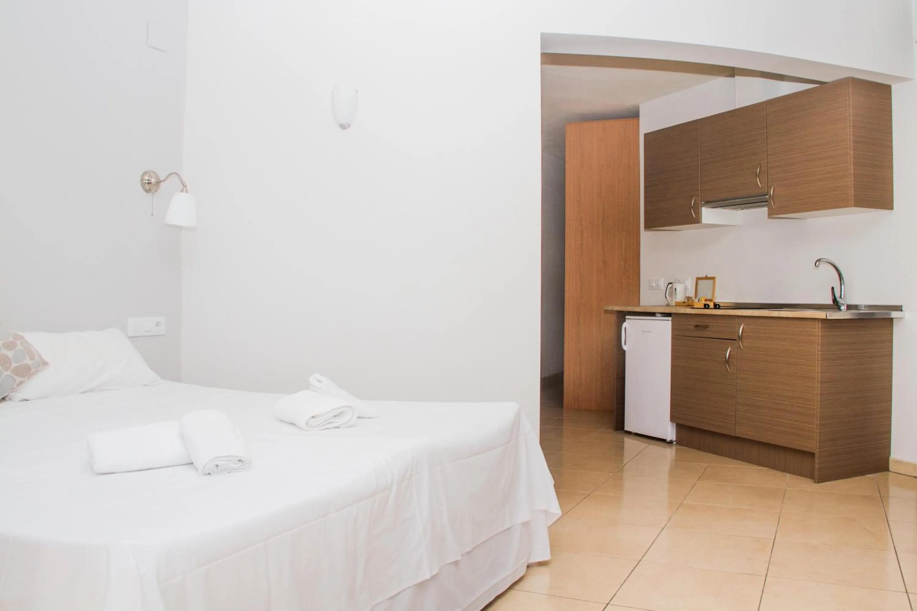 Bed in Hostal Gran Sol