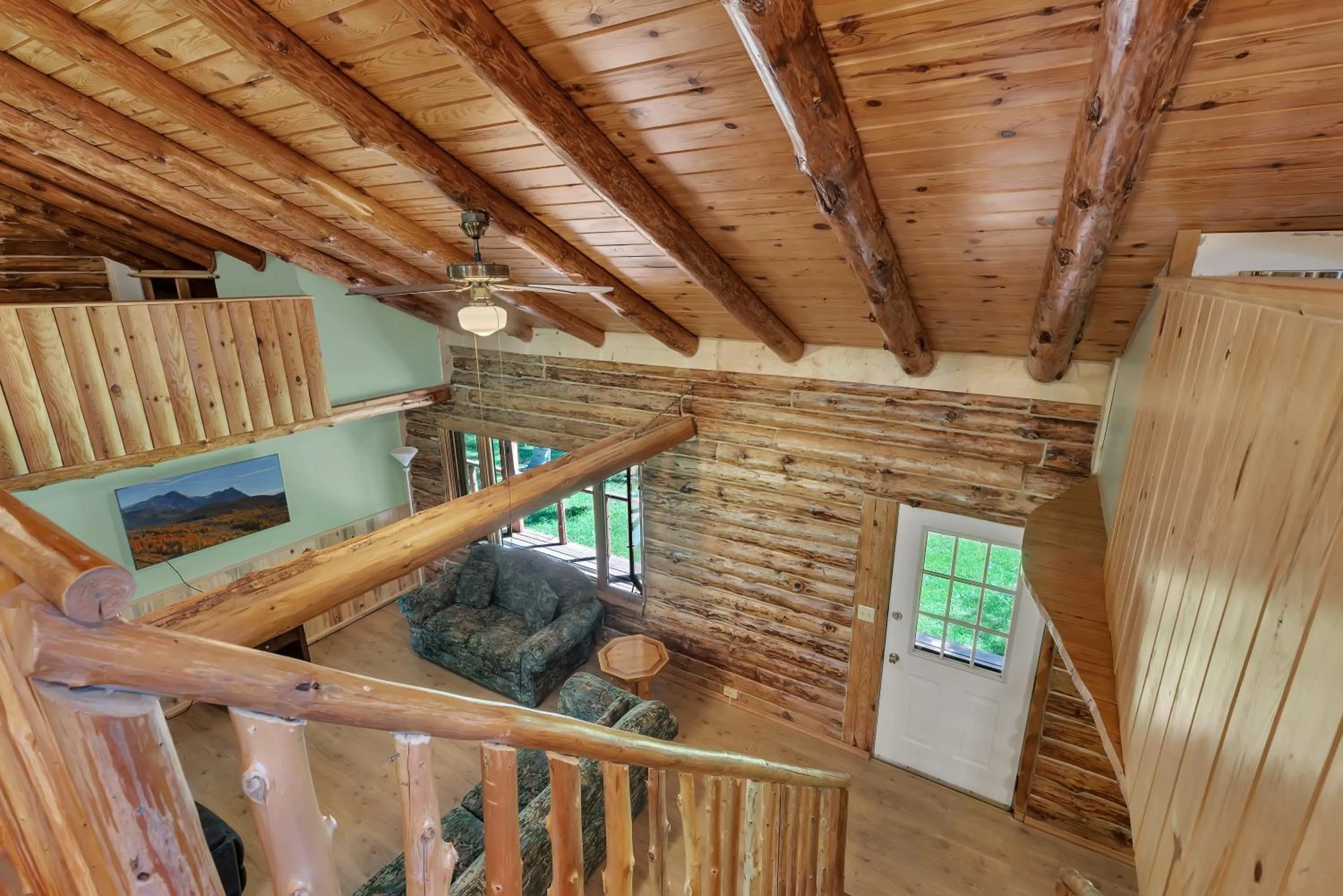 Living room in Blue Moon Resort & Motel