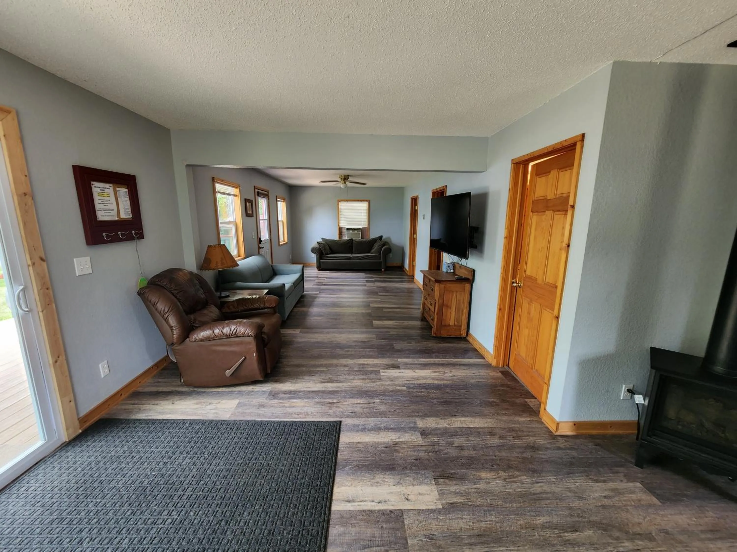 Living room in Blue Moon Resort & Motel