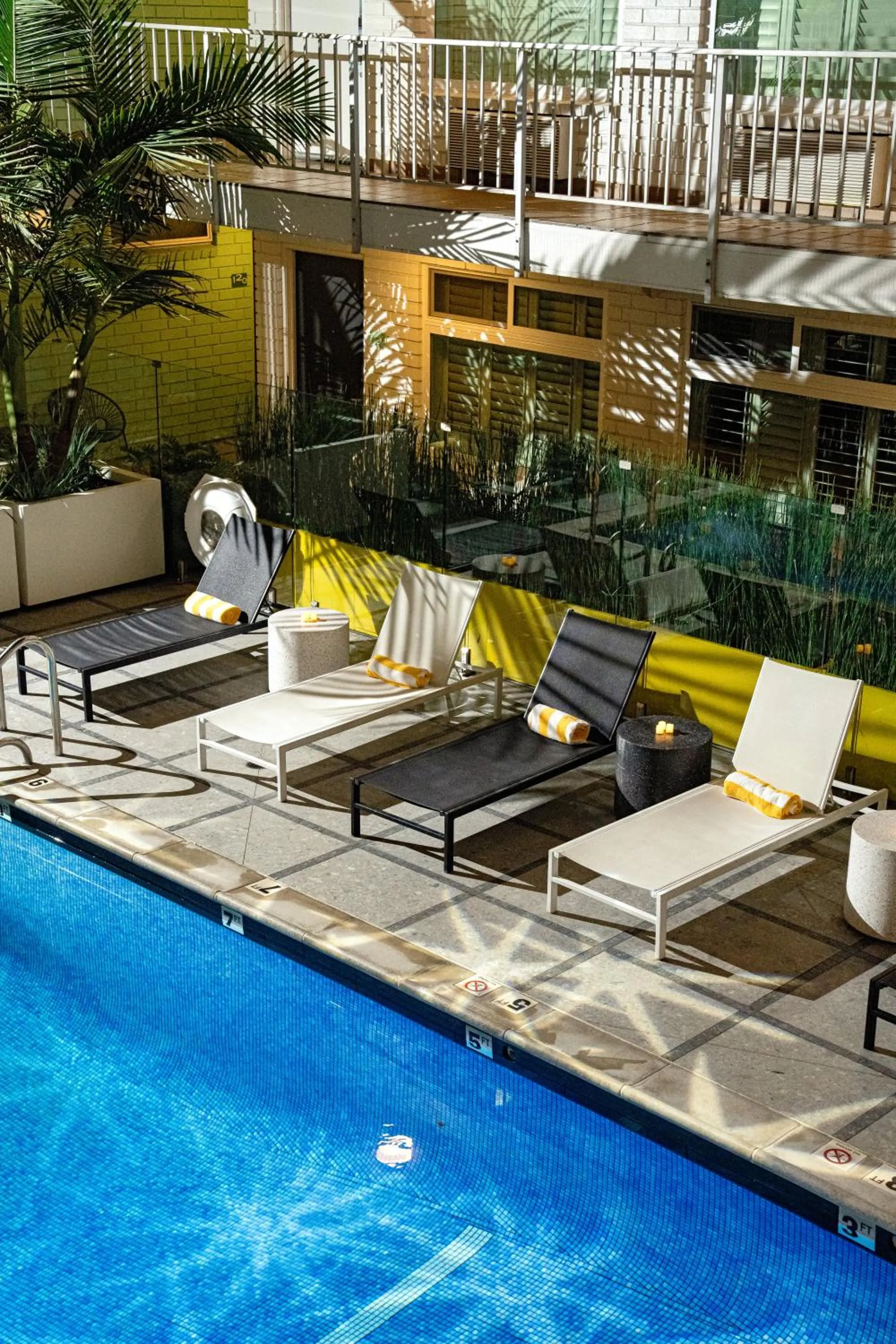 Patio in The Hollywood Franklin Hotel near Universal Studios