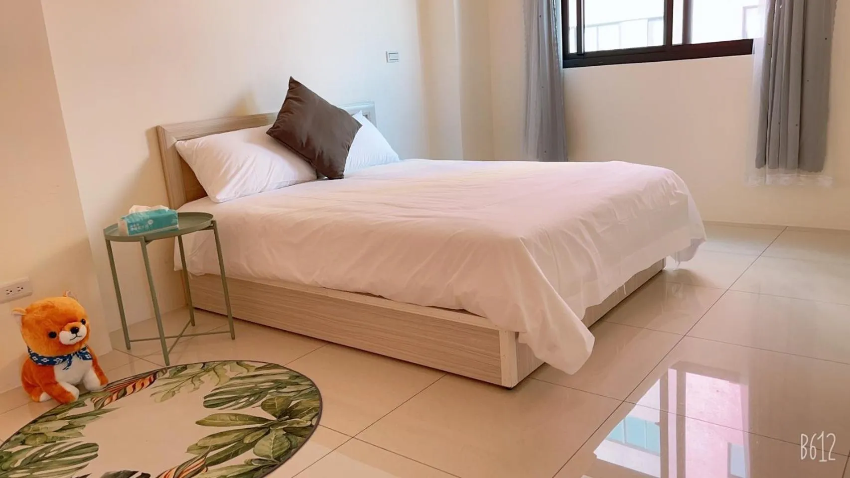 Bed in 梨幸日和 Good Days in Liko