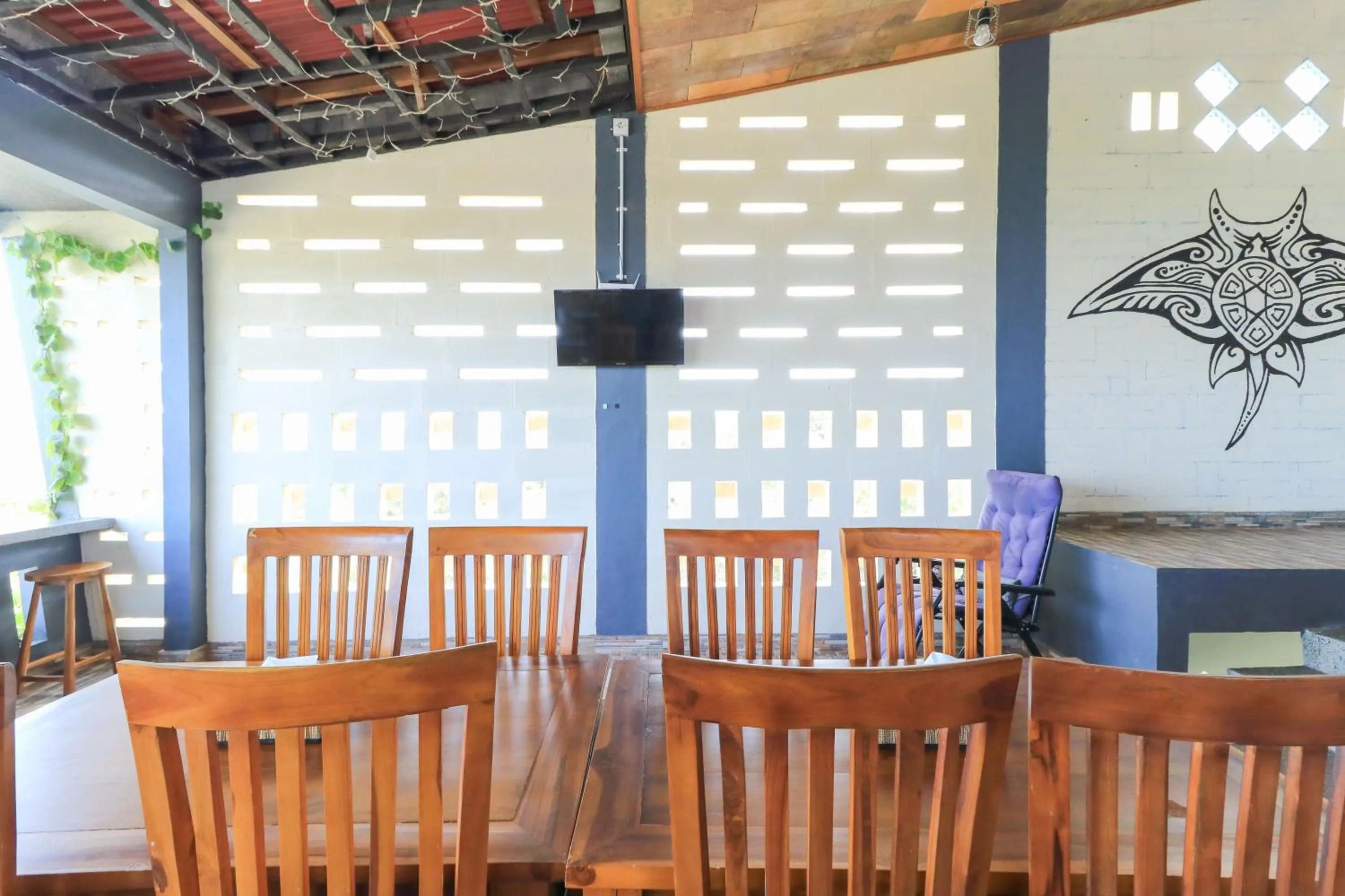 Lounge or bar in Hostel Bukit Sangcure