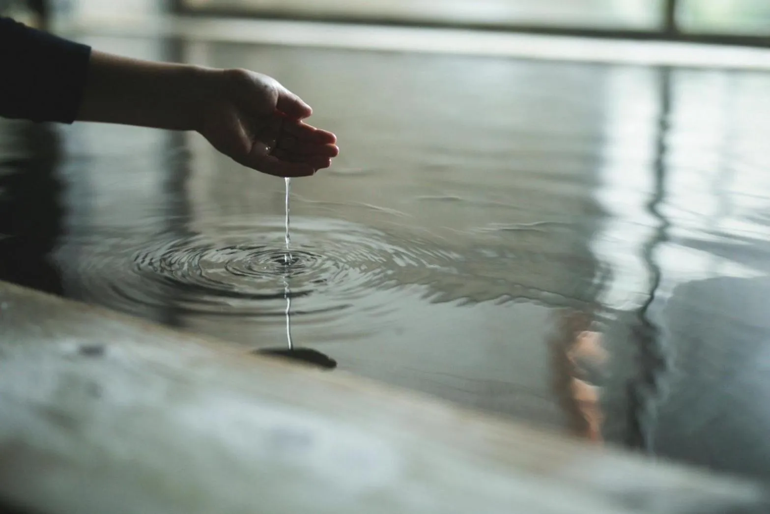 Hot Spring Bath in TheMana Village