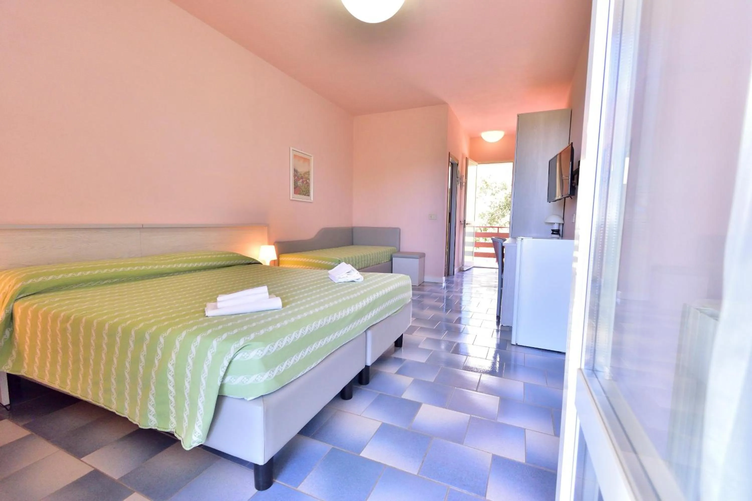 Bed in Eden Park Hotel