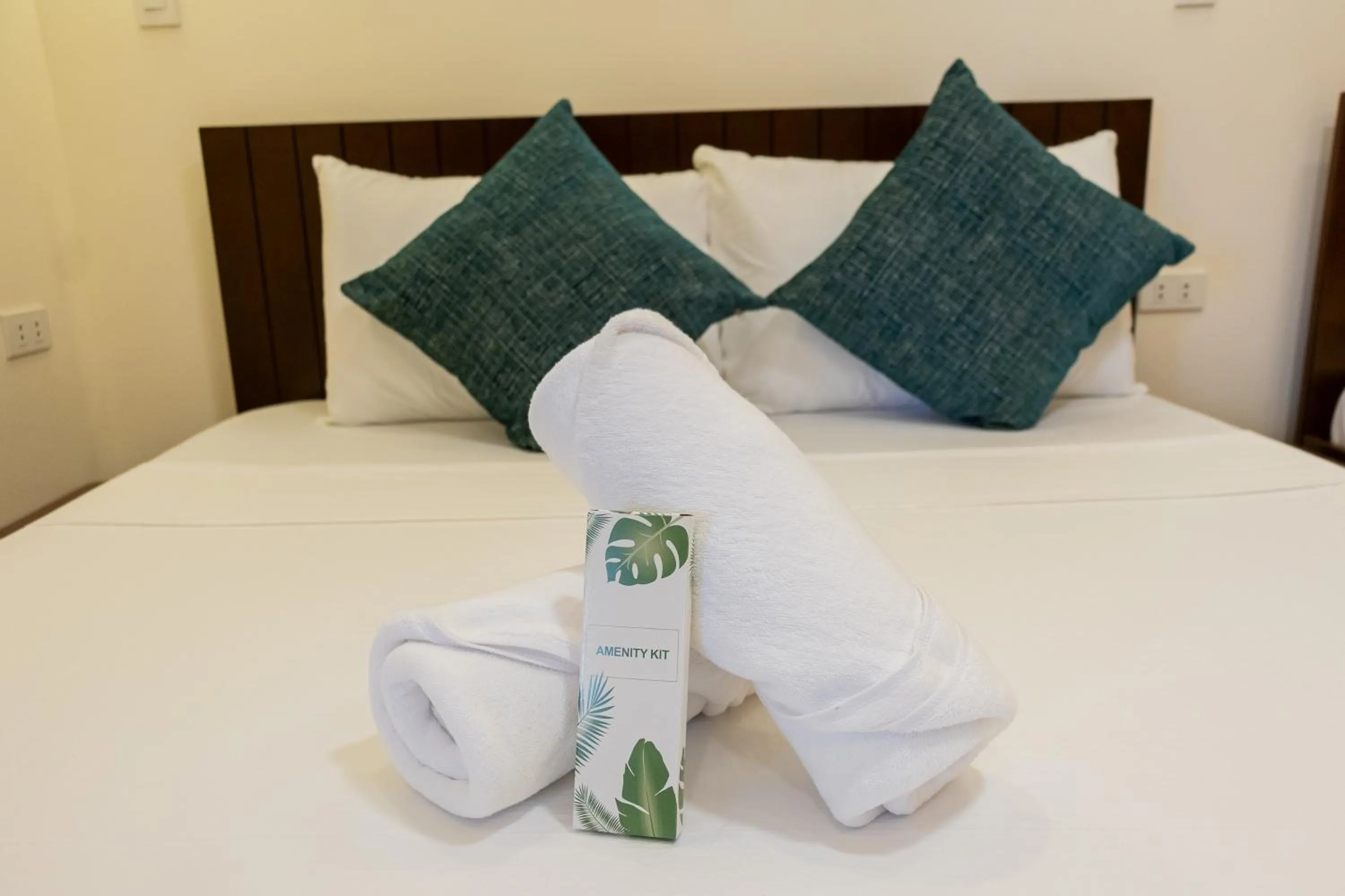 Bed in Anahaw Seaside Inn