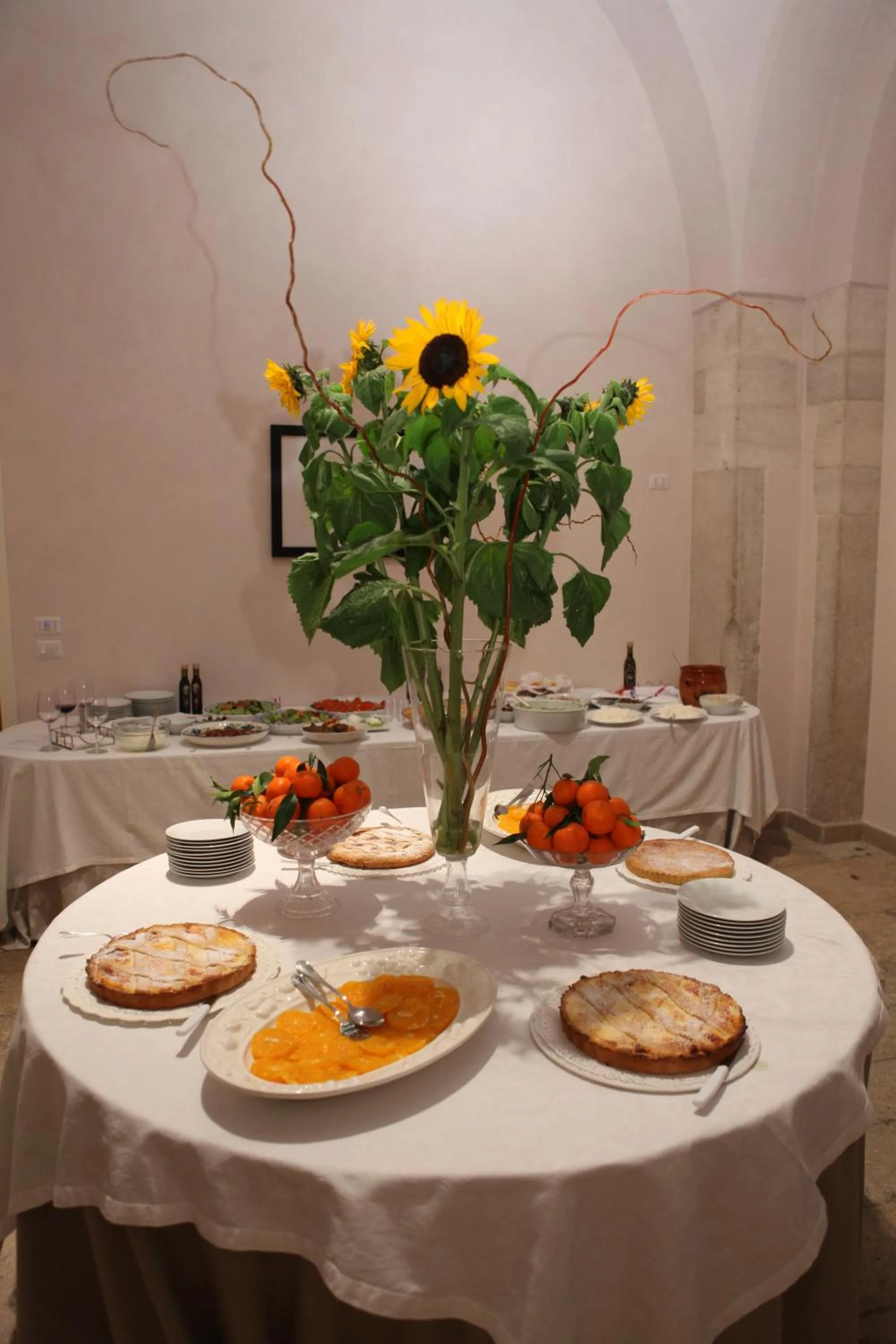 Continental breakfast in Foresteria Pellegrino