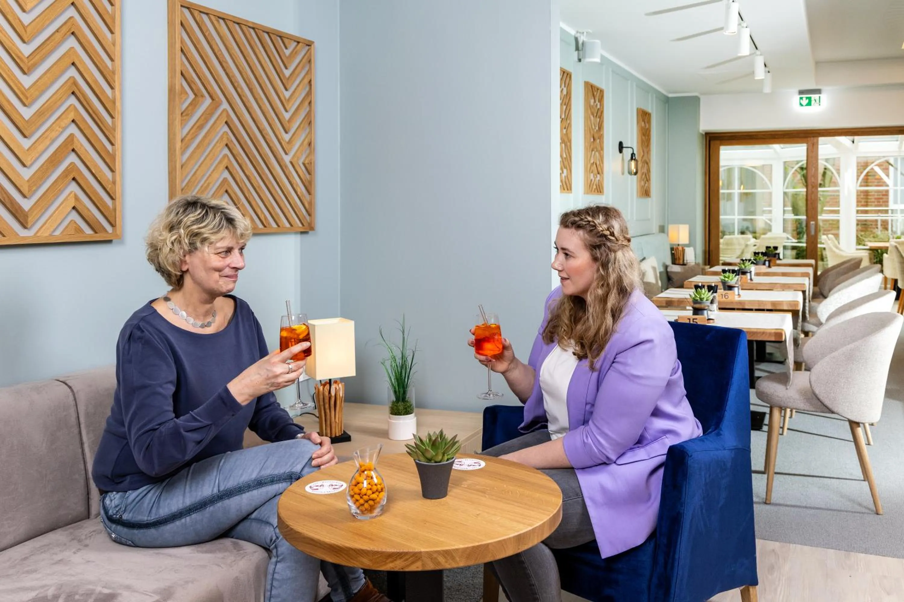 Restaurant/places to eat in Hotel Regina Maris