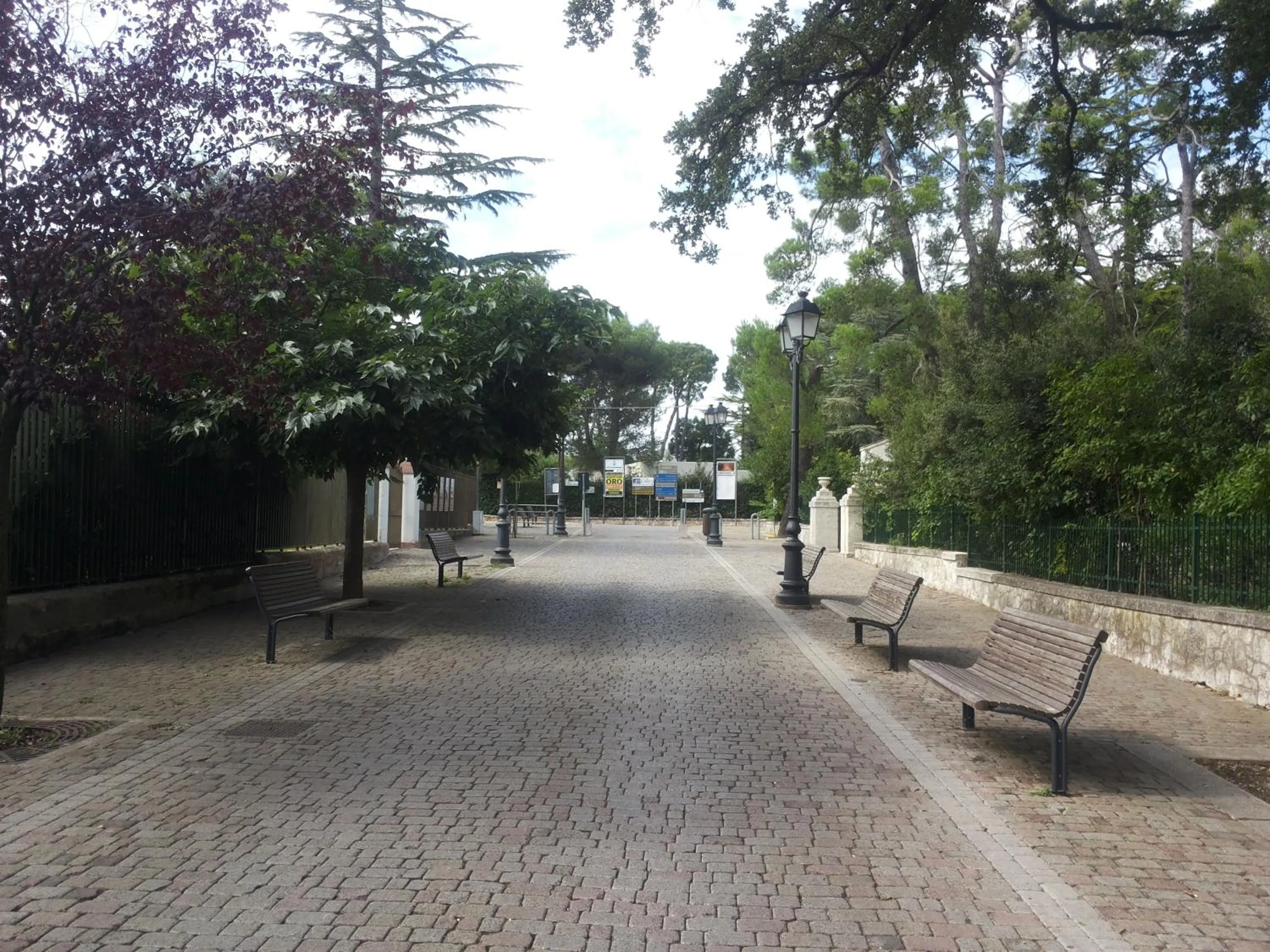 Area and facilities in Villa Rosato