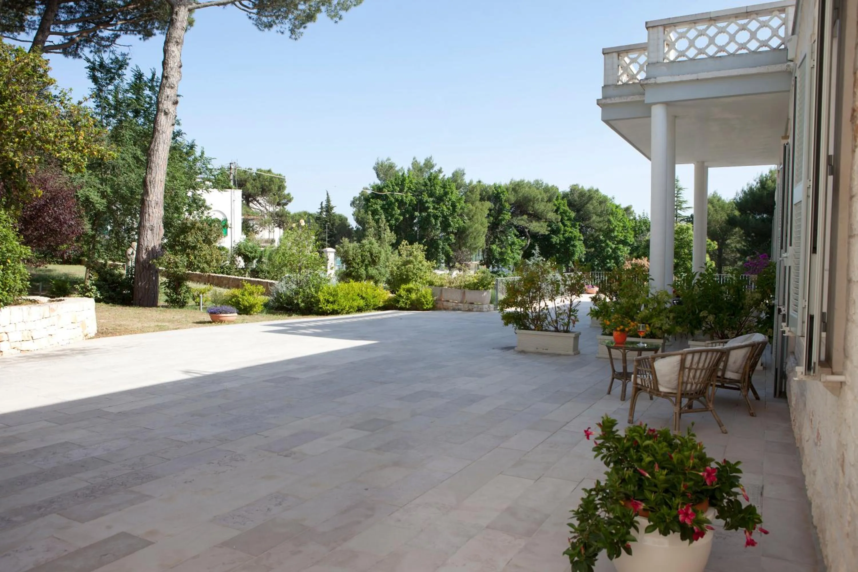 Patio in Villa Rosato