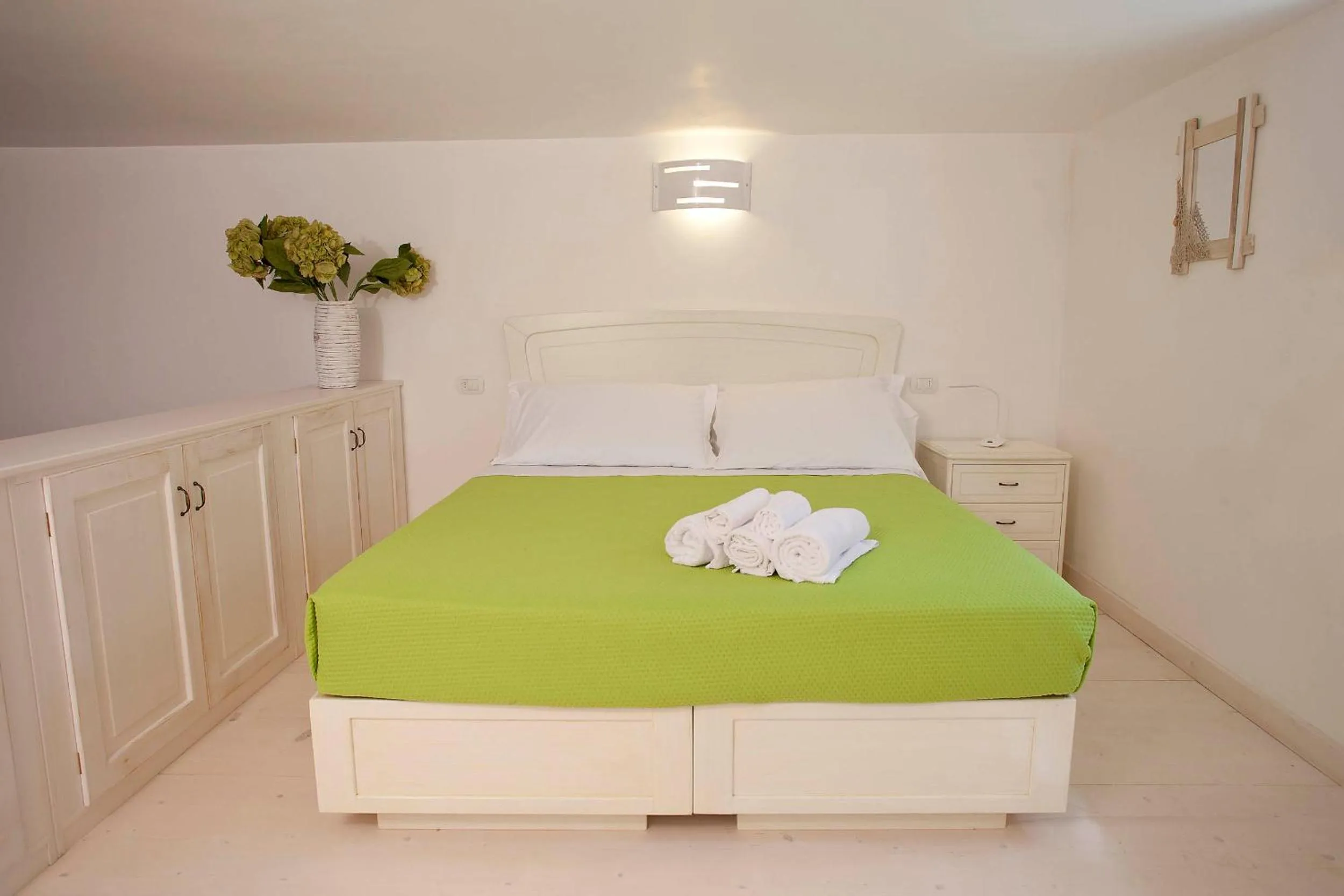 Bedroom, Bed in Villa Rosato