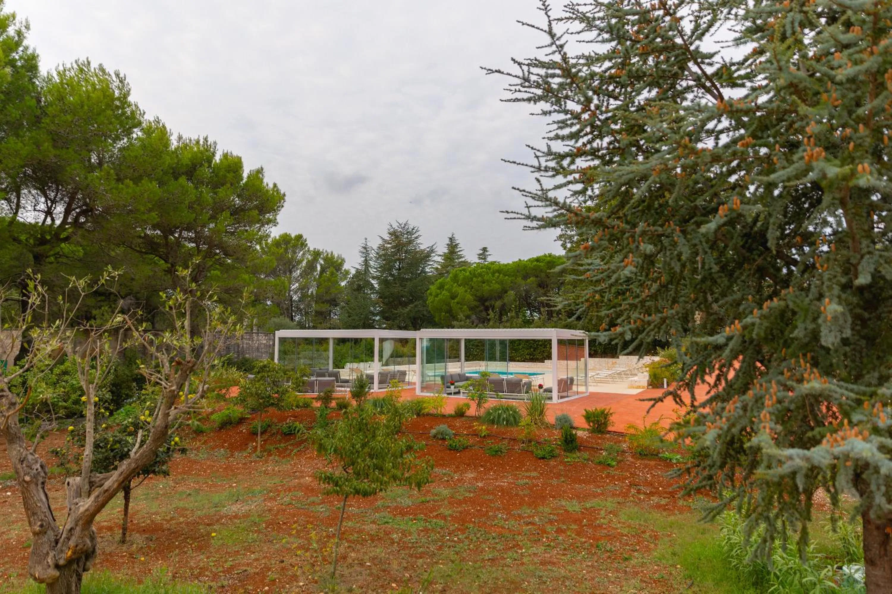 Garden in Villa Rosato