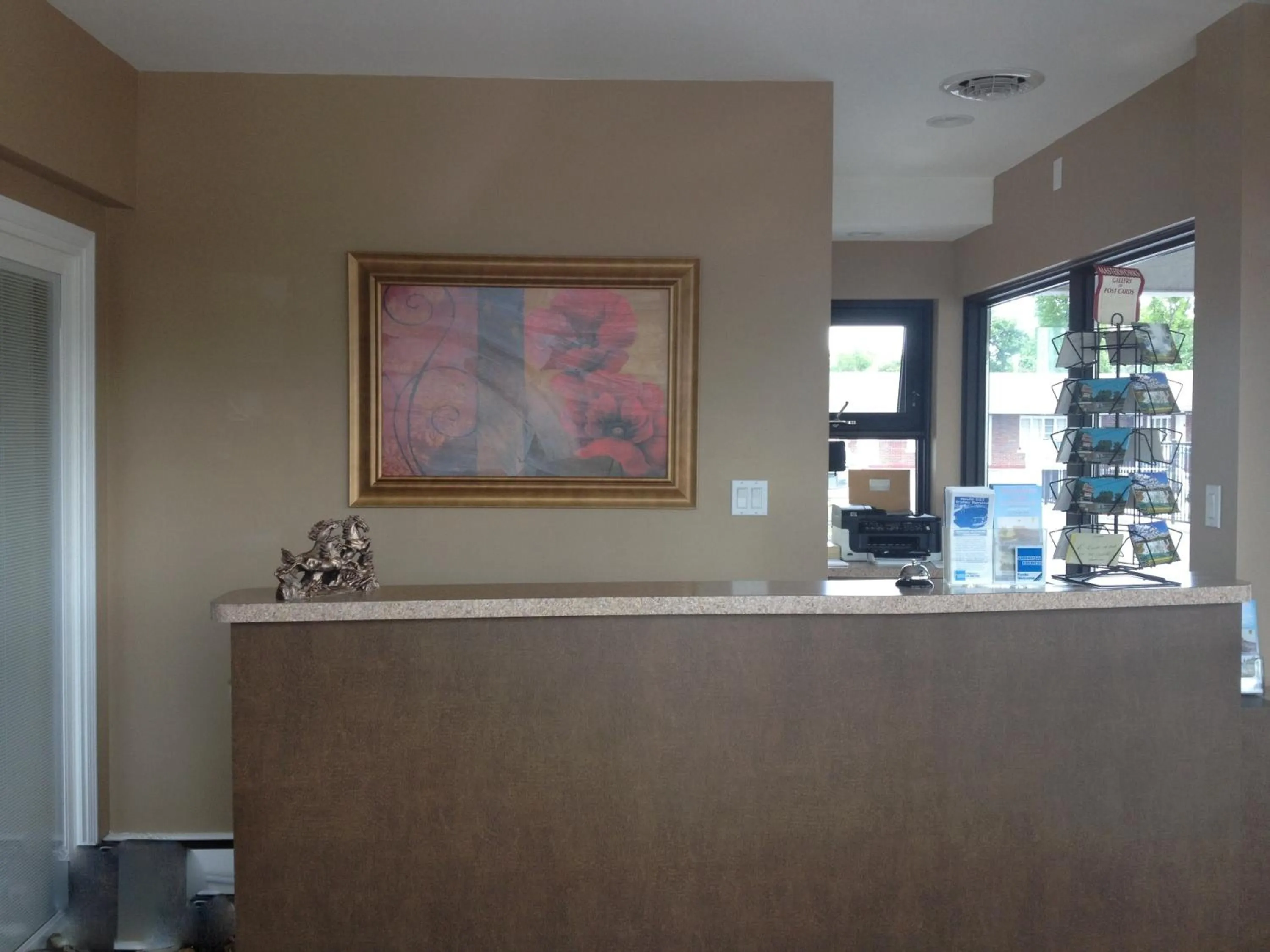 Lobby or reception in Moonlite Motel