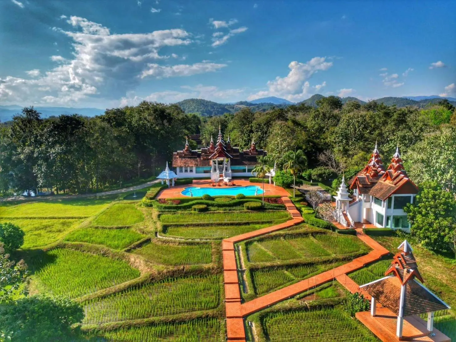 Bird's eye view in MonPanaNont Wellness Resort & Spa