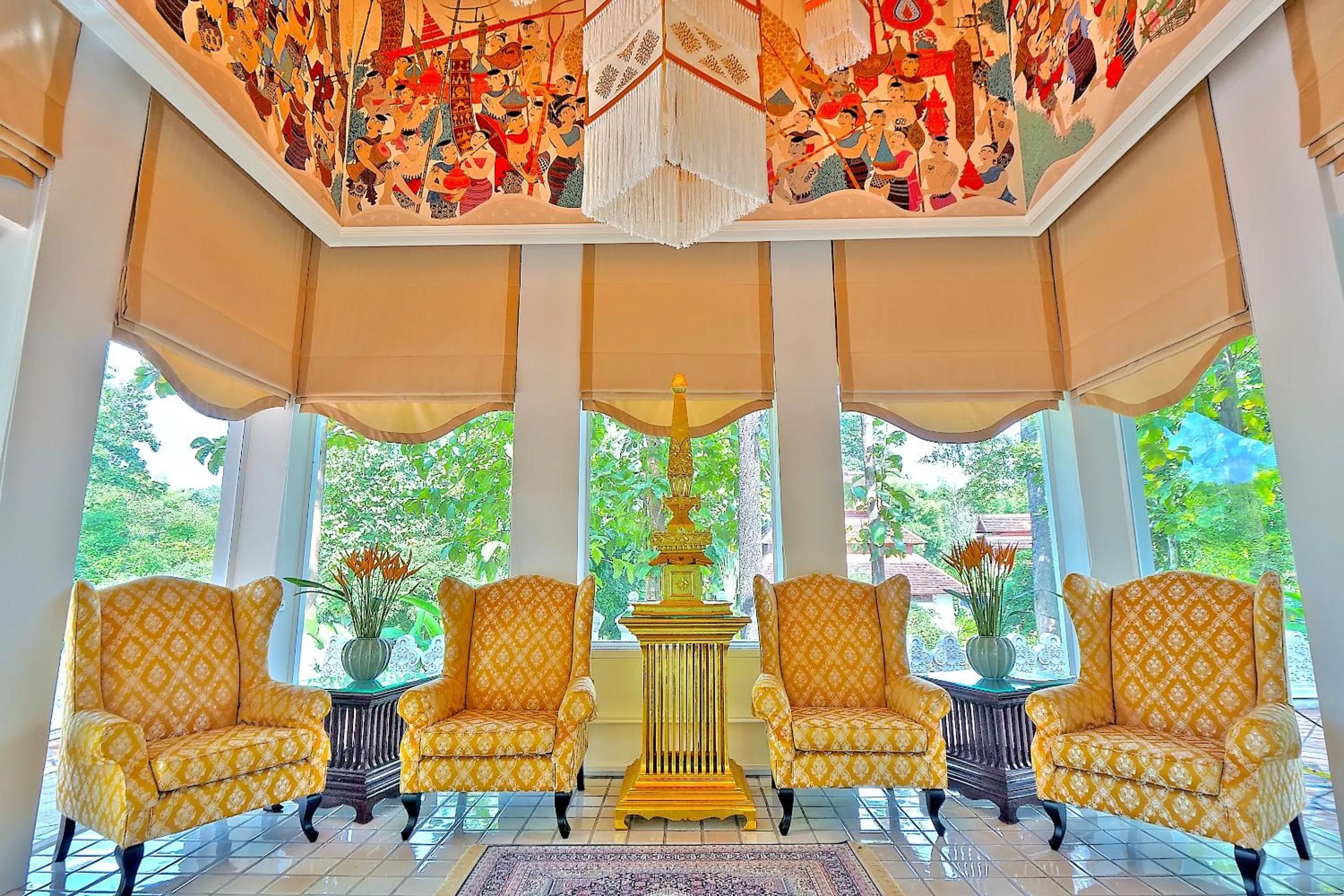 Lobby or reception in MonPanaNont Wellness Resort & Spa