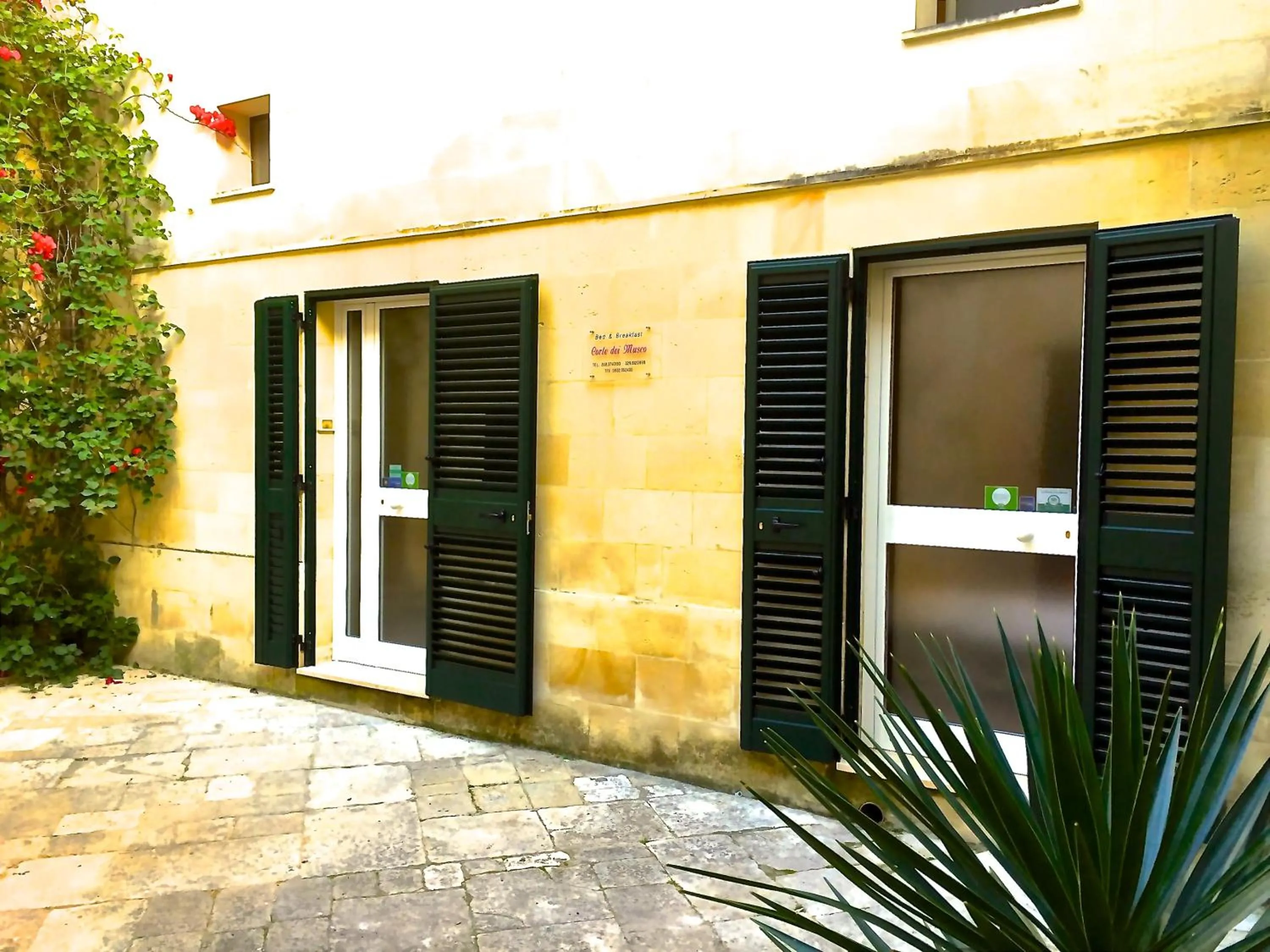 Facade/entrance in B&B Corte Dei Musco