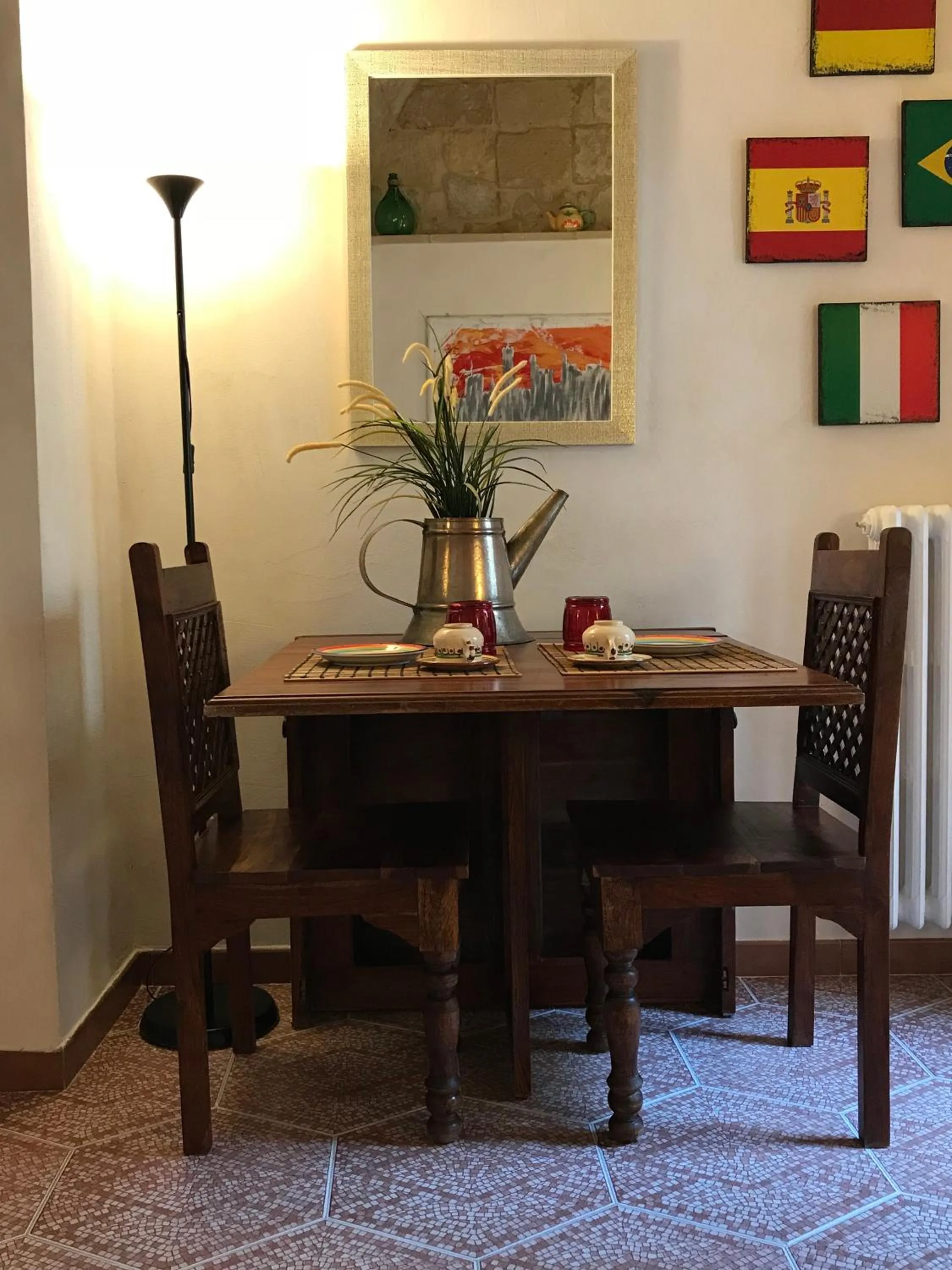 Dining area in B&B Corte Dei Musco