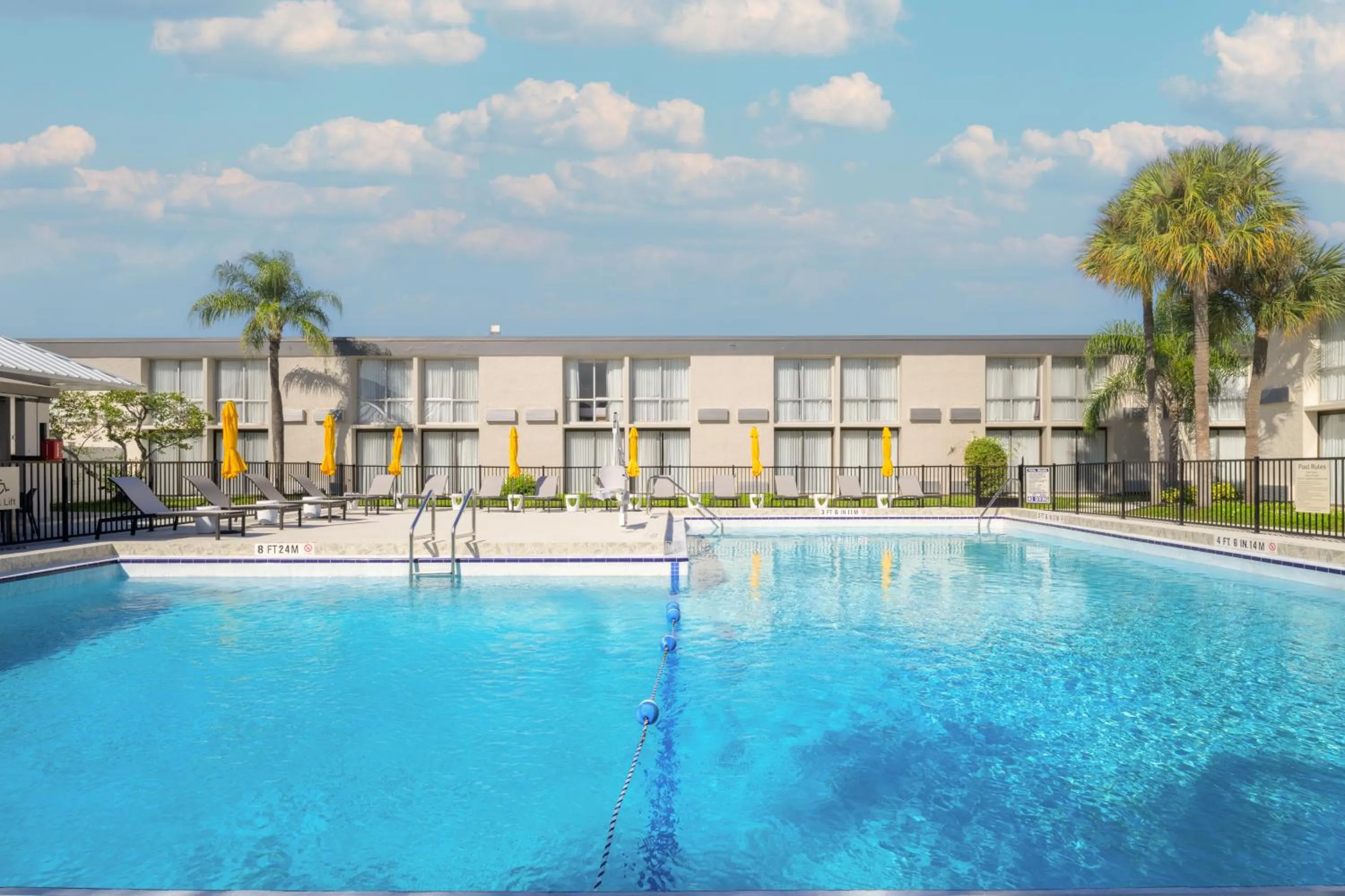 Swimming pool in B&B HOTEL Orlando International Drive near Universal - Newly Renovated!