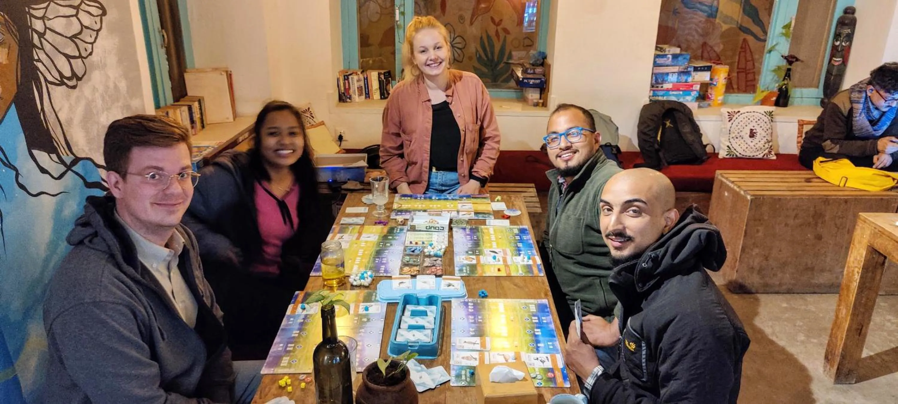 Communal lounge/ TV room in Nextdoor Patan