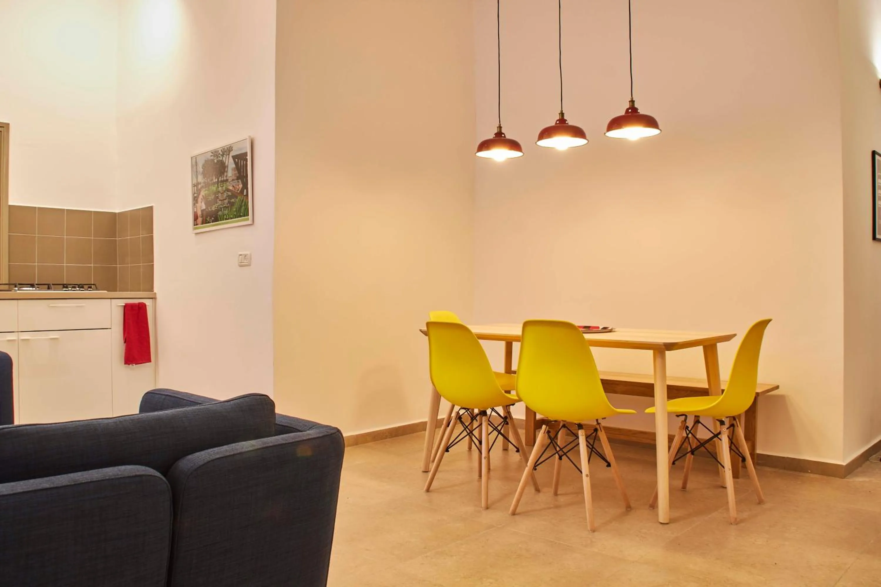 Kitchen or kitchenette in Roza Apartment