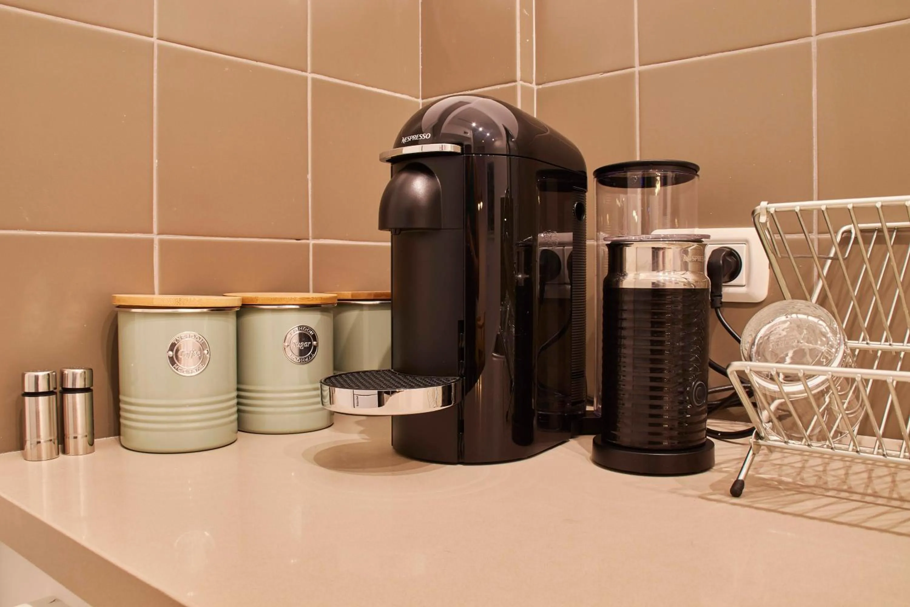 Kitchen or kitchenette in Roza Apartment