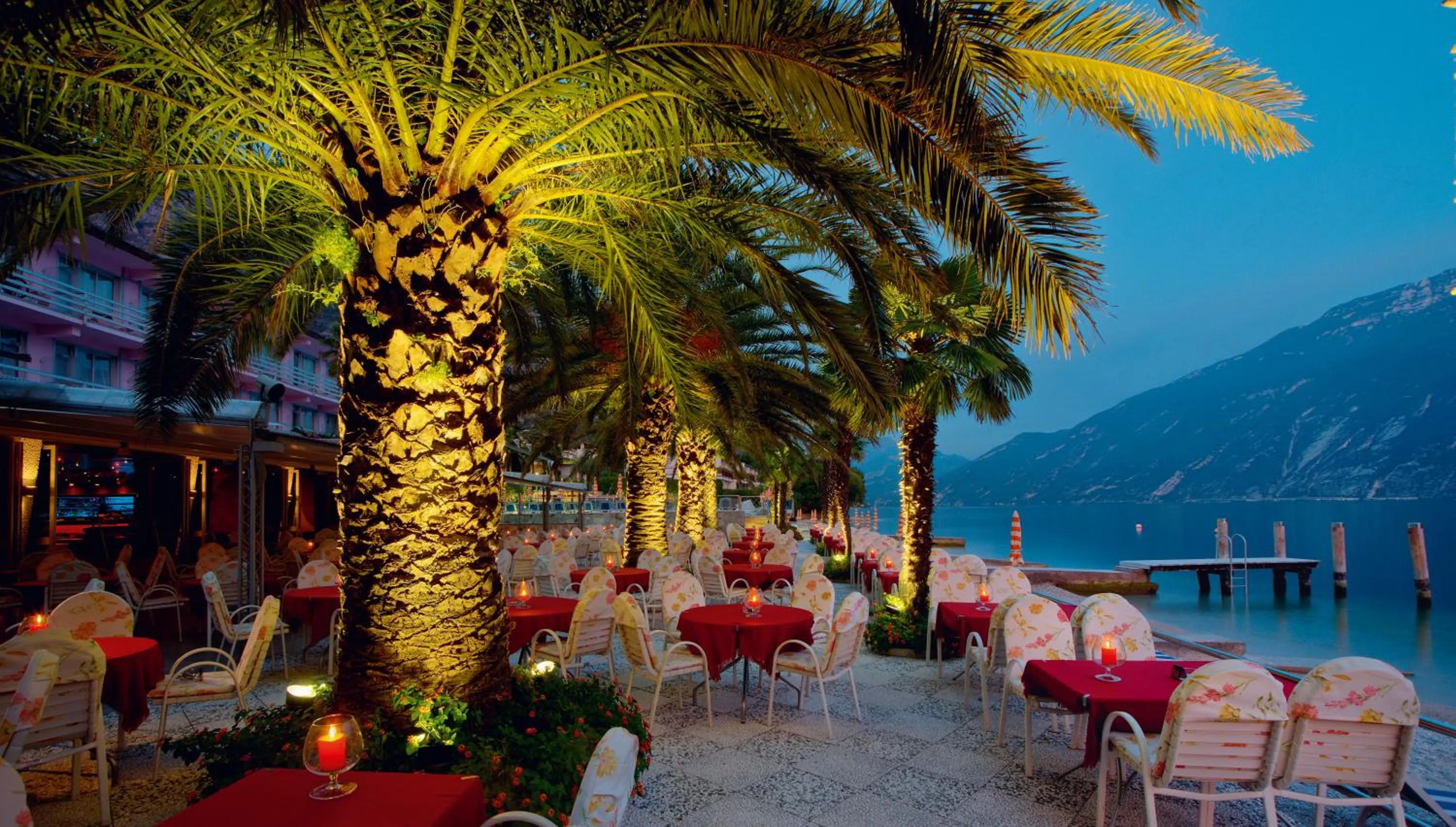 Restaurant/places to eat in Hotel Ideal
