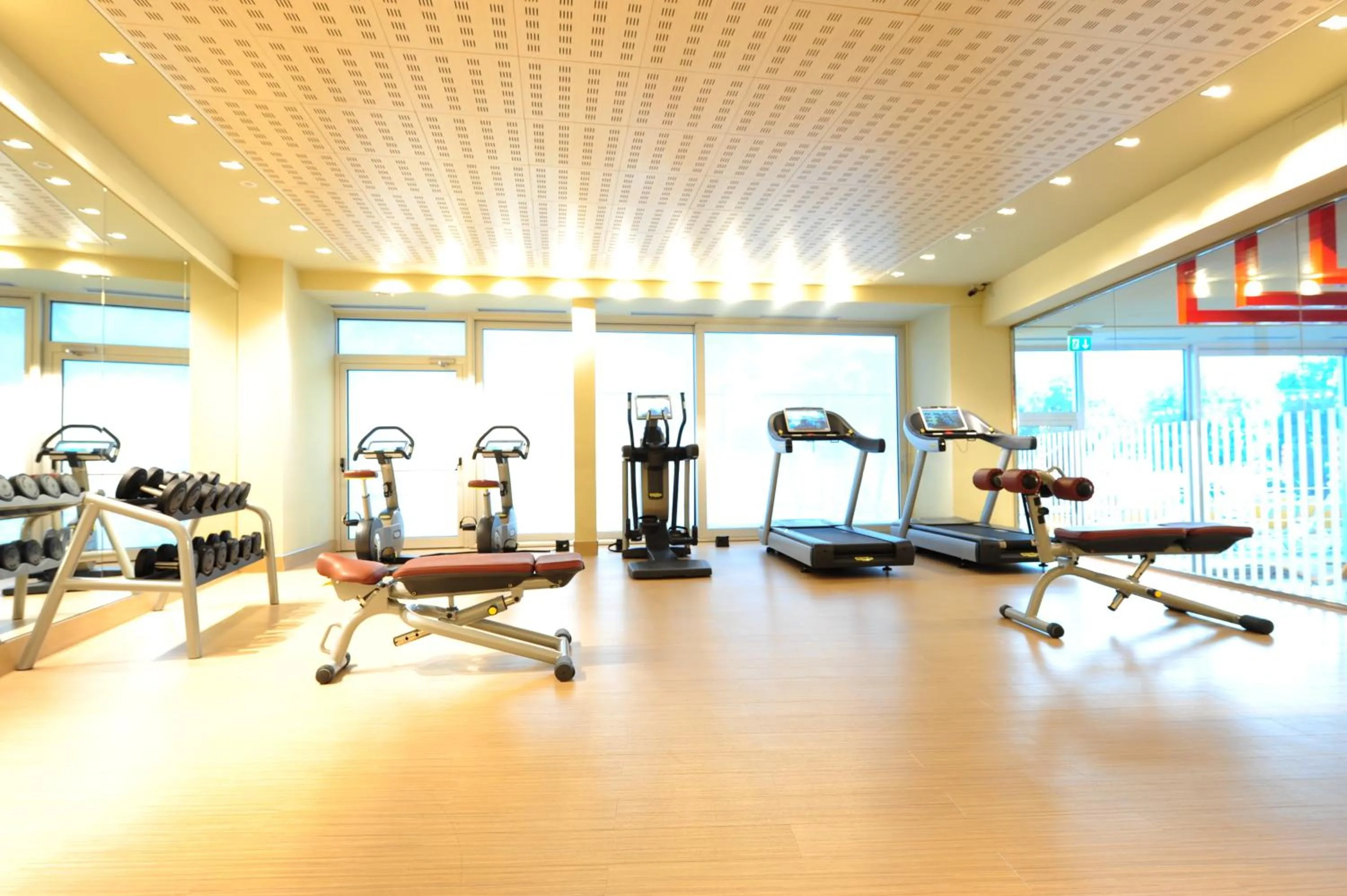 Fitness centre/facilities in Hotel Ideal