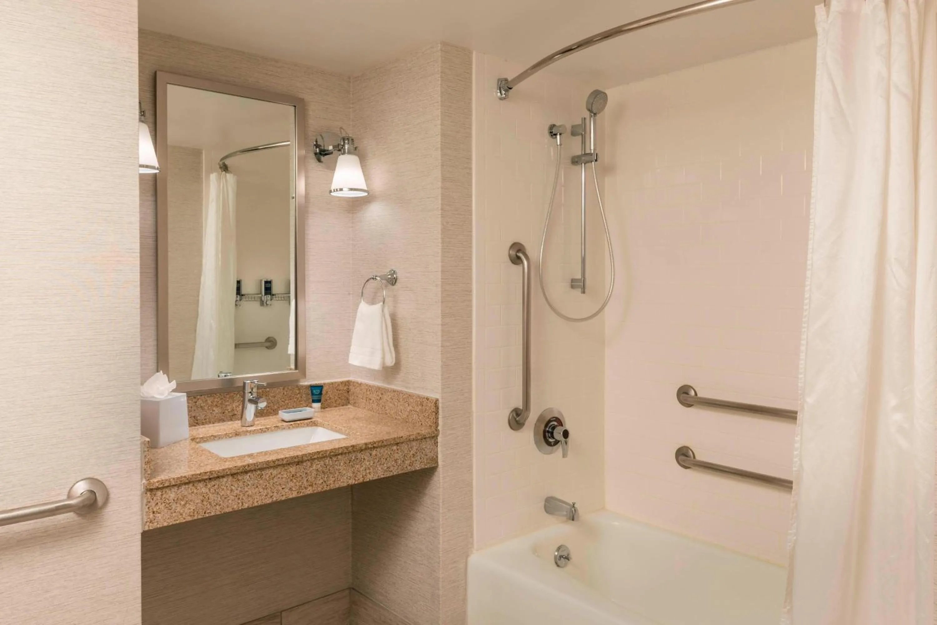 Bathroom in Four Points by Sheraton Boston Logan Airport Revere