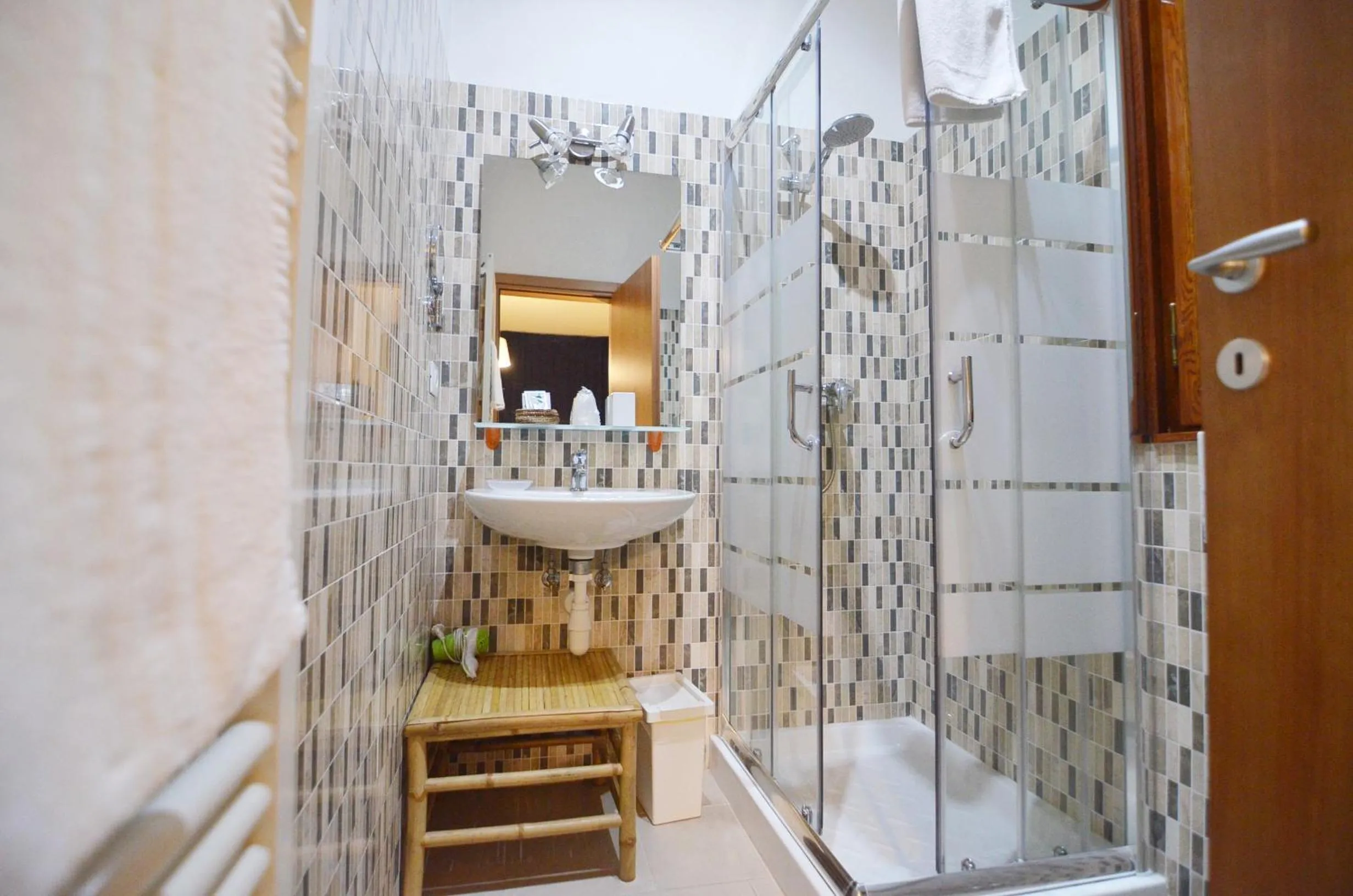 Shower in La Villa di Montagnana