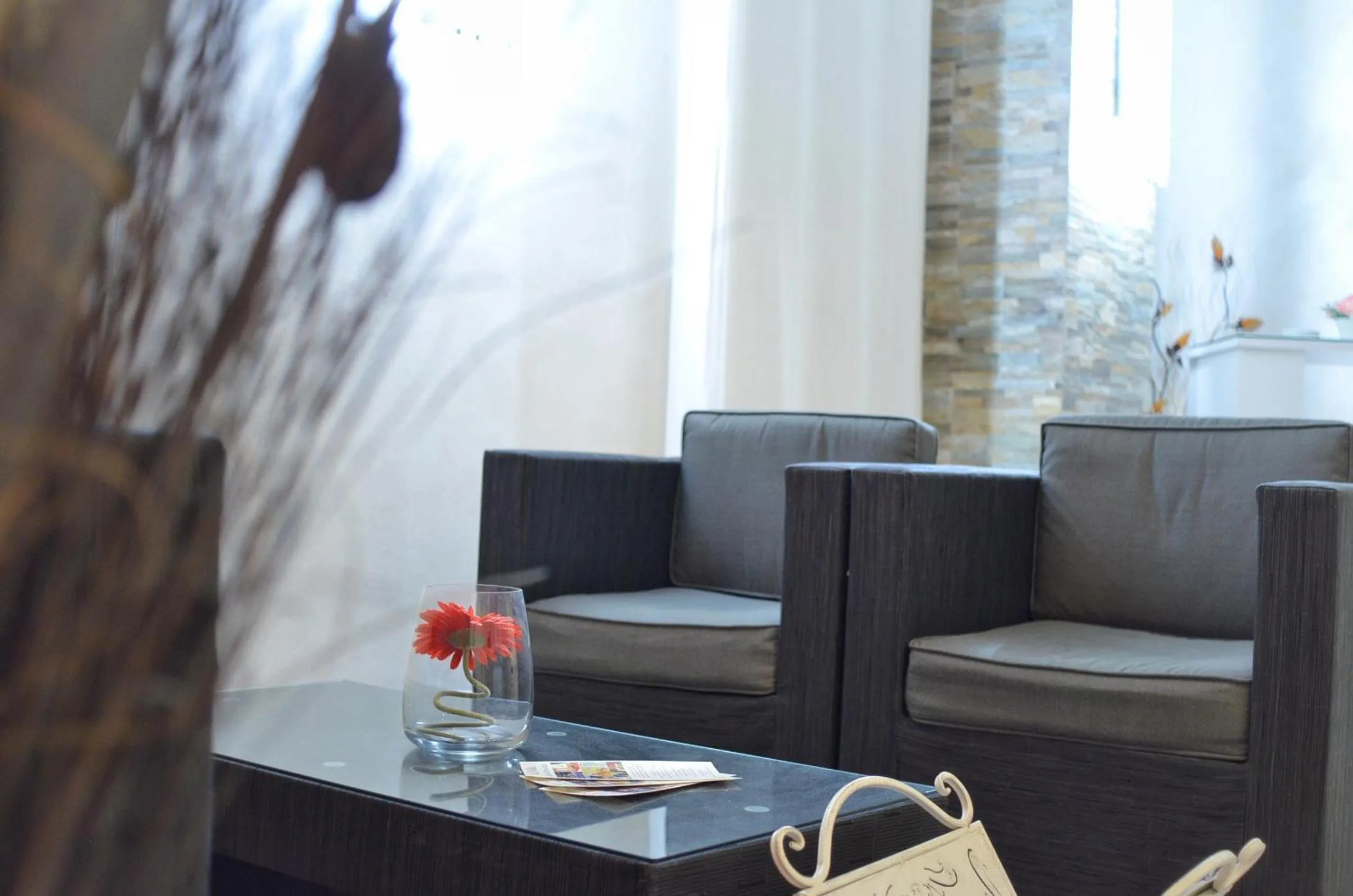 Lobby or reception in La Villa di Montagnana