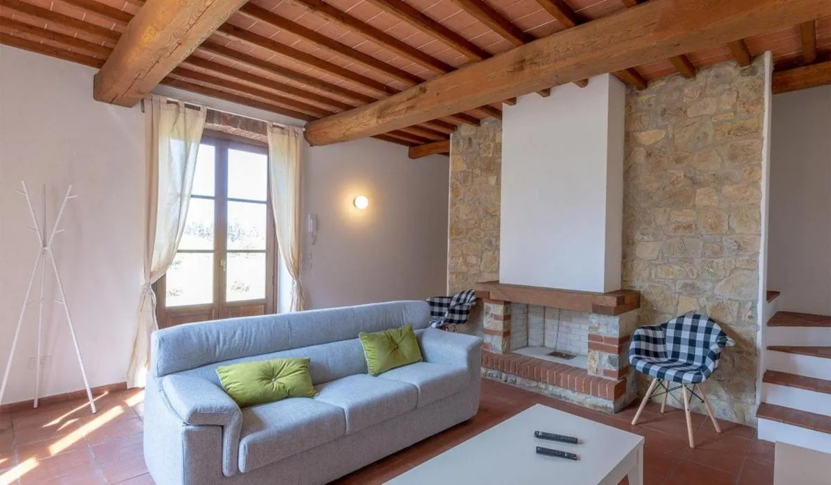 Seating area in Poggio Cennina Resort