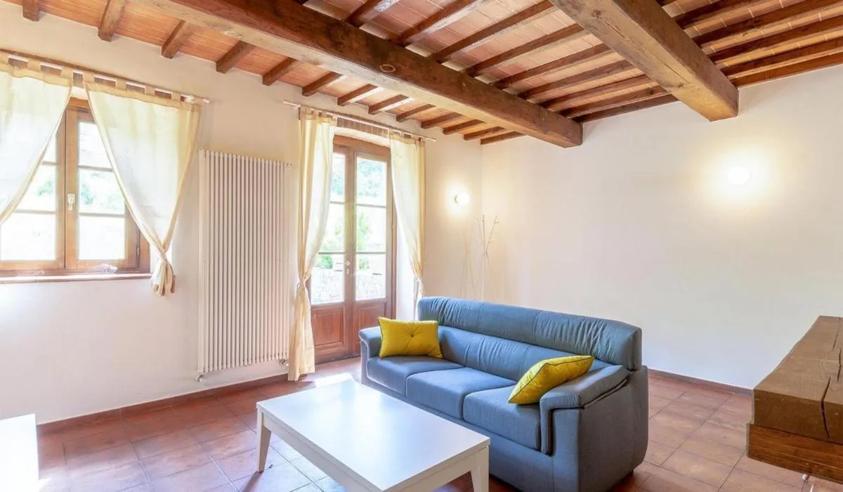 Seating area in Poggio Cennina Resort