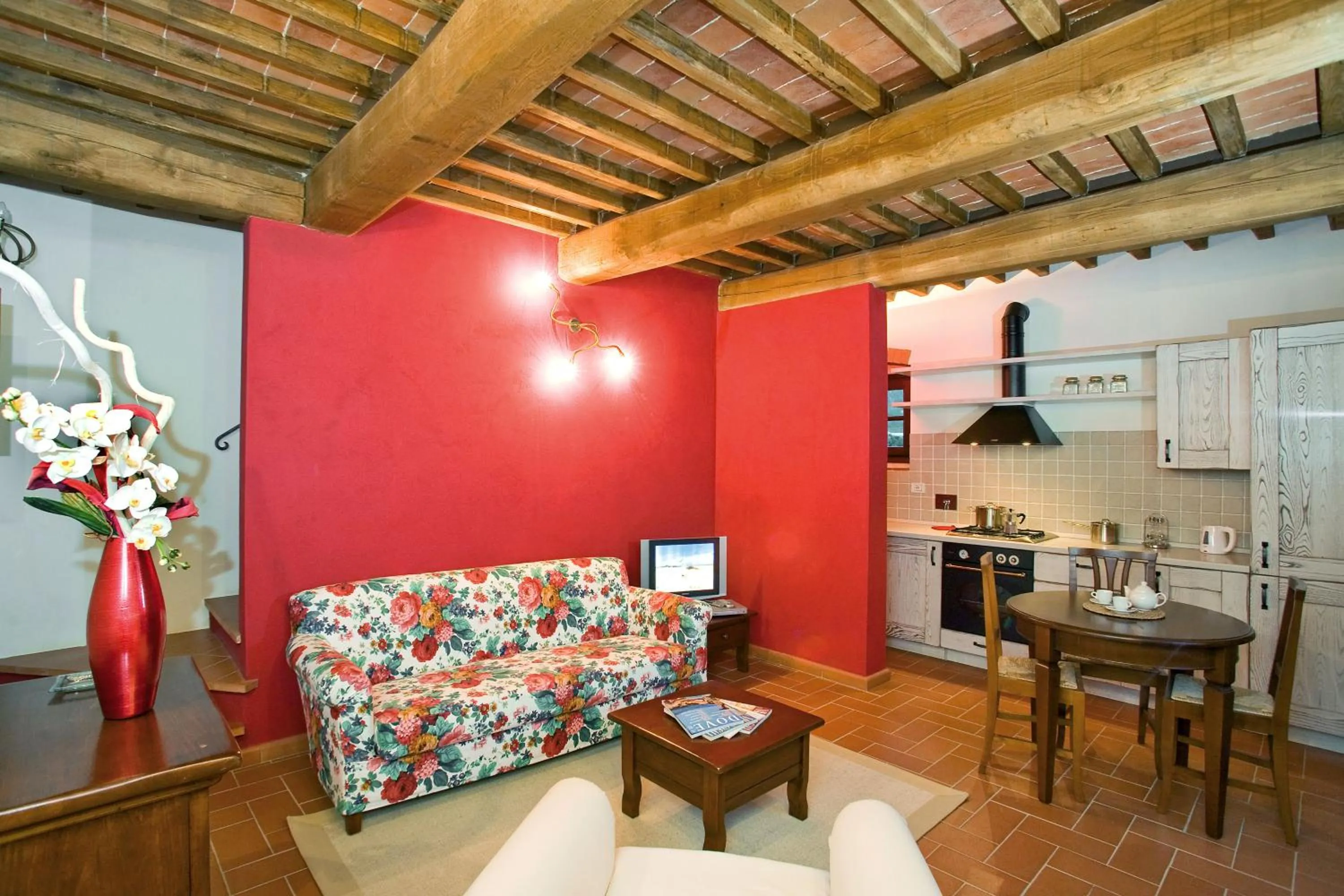 Living room in Poggio Cennina Resort