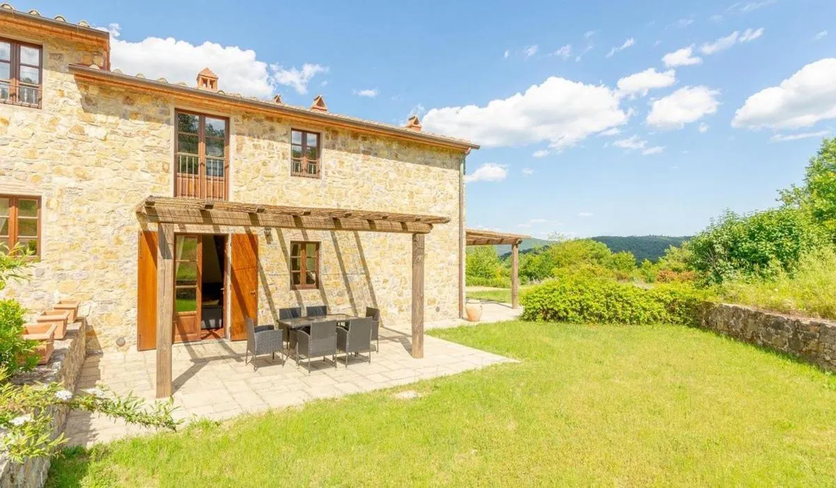 Patio in Poggio Cennina Resort