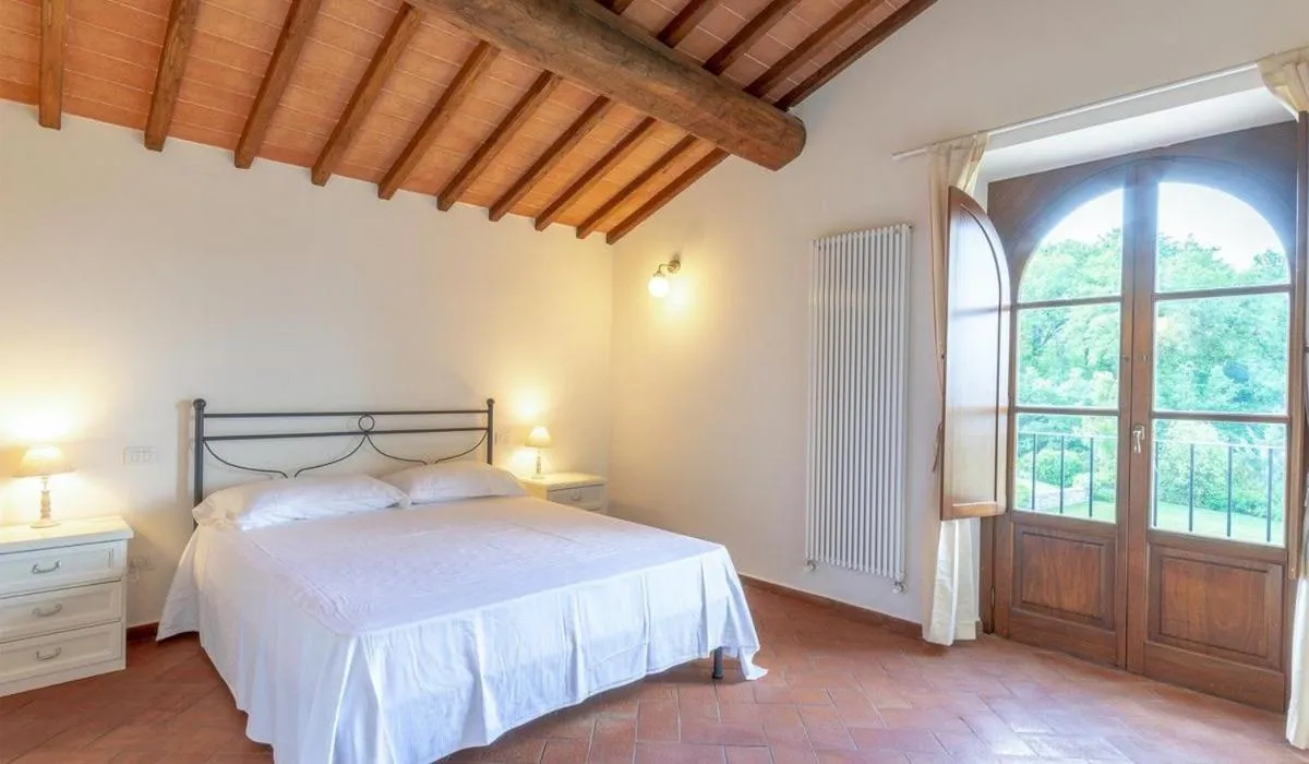 Bedroom, Bed in Poggio Cennina Resort