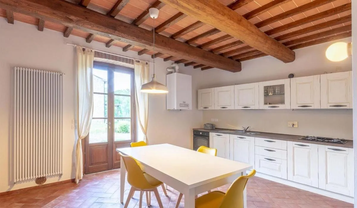 Kitchen or kitchenette in Poggio Cennina Resort