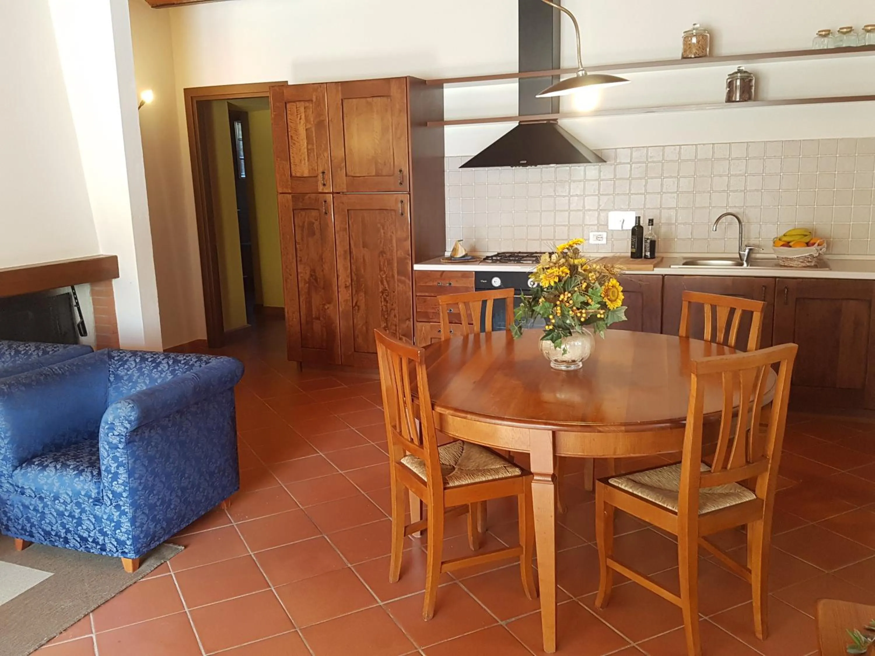Kitchen or kitchenette in Poggio Cennina Resort