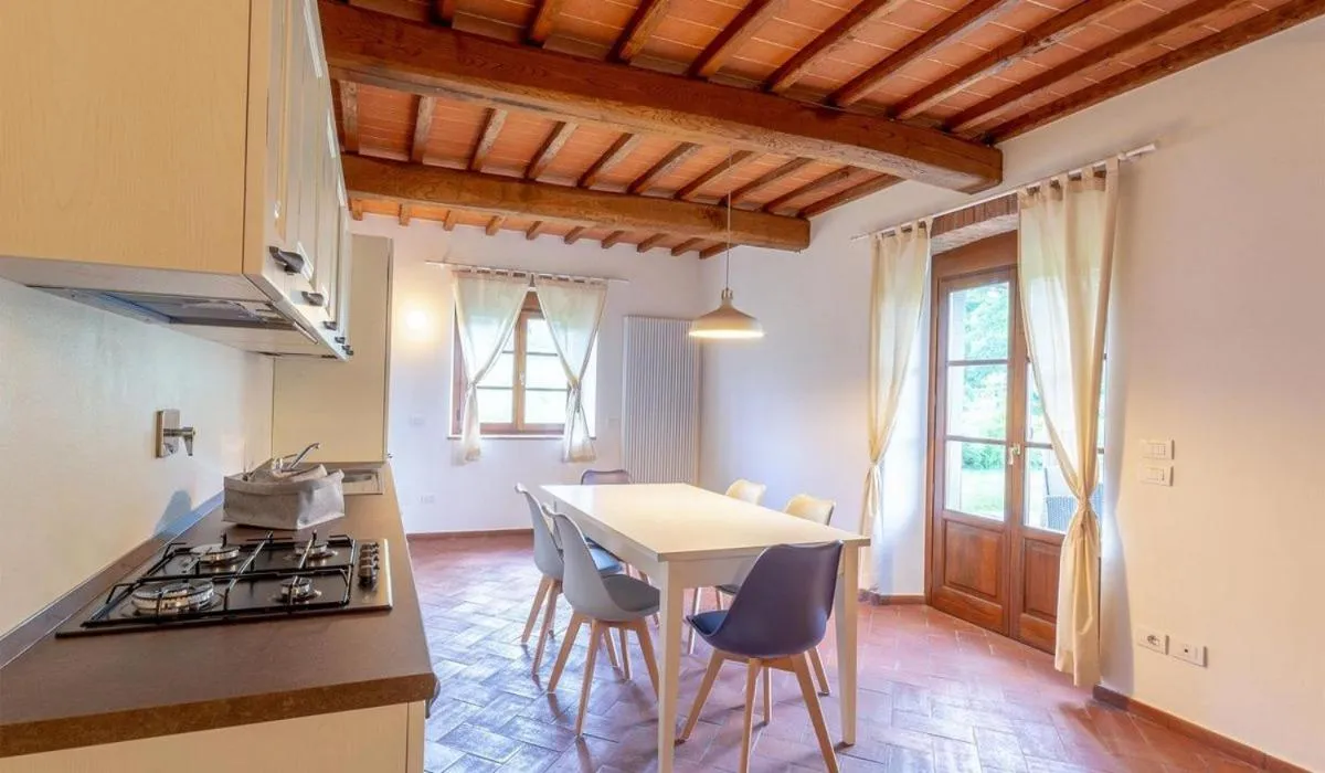 Kitchen or kitchenette in Poggio Cennina Resort