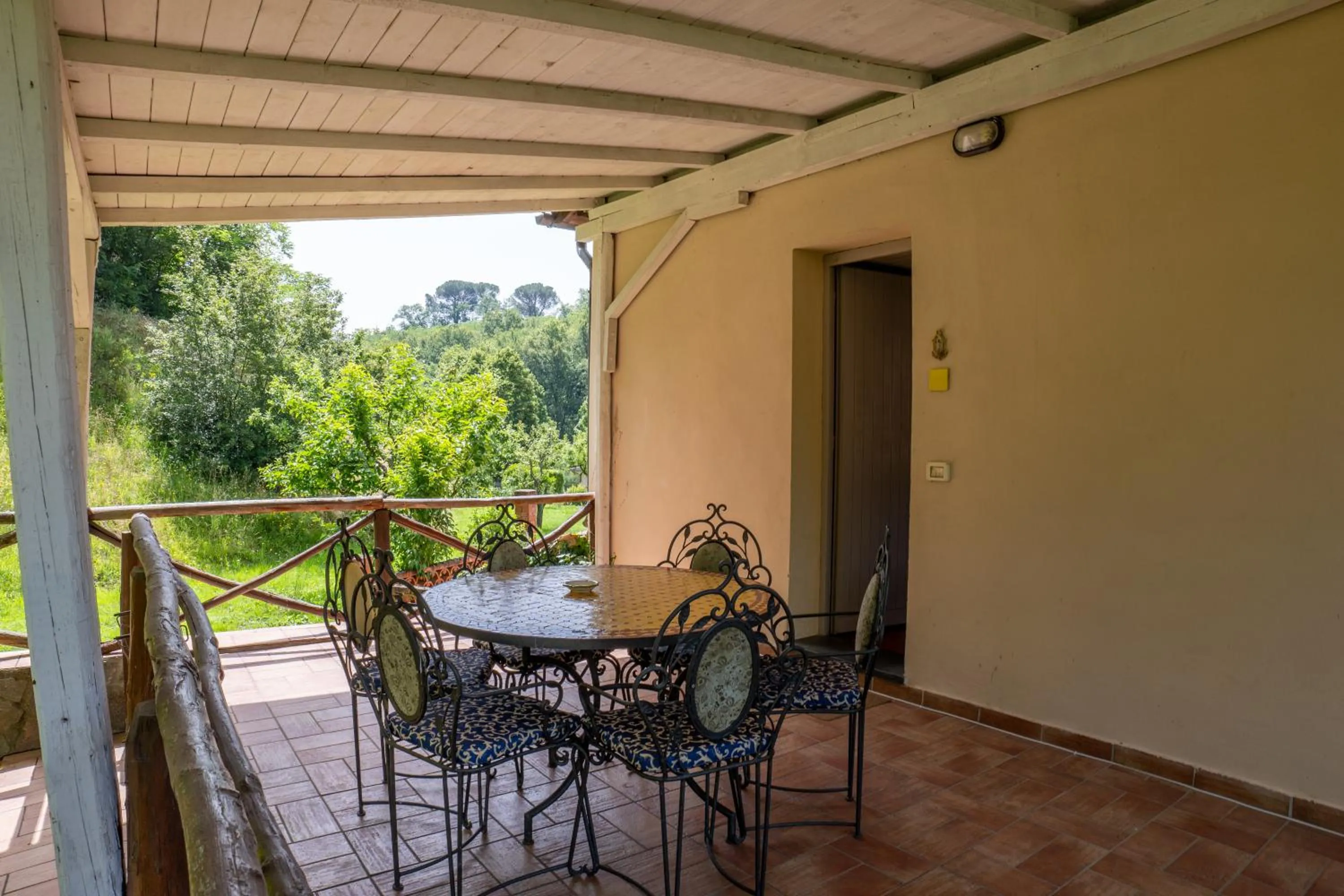 Balcony/Terrace in Agriturismo Valleverde