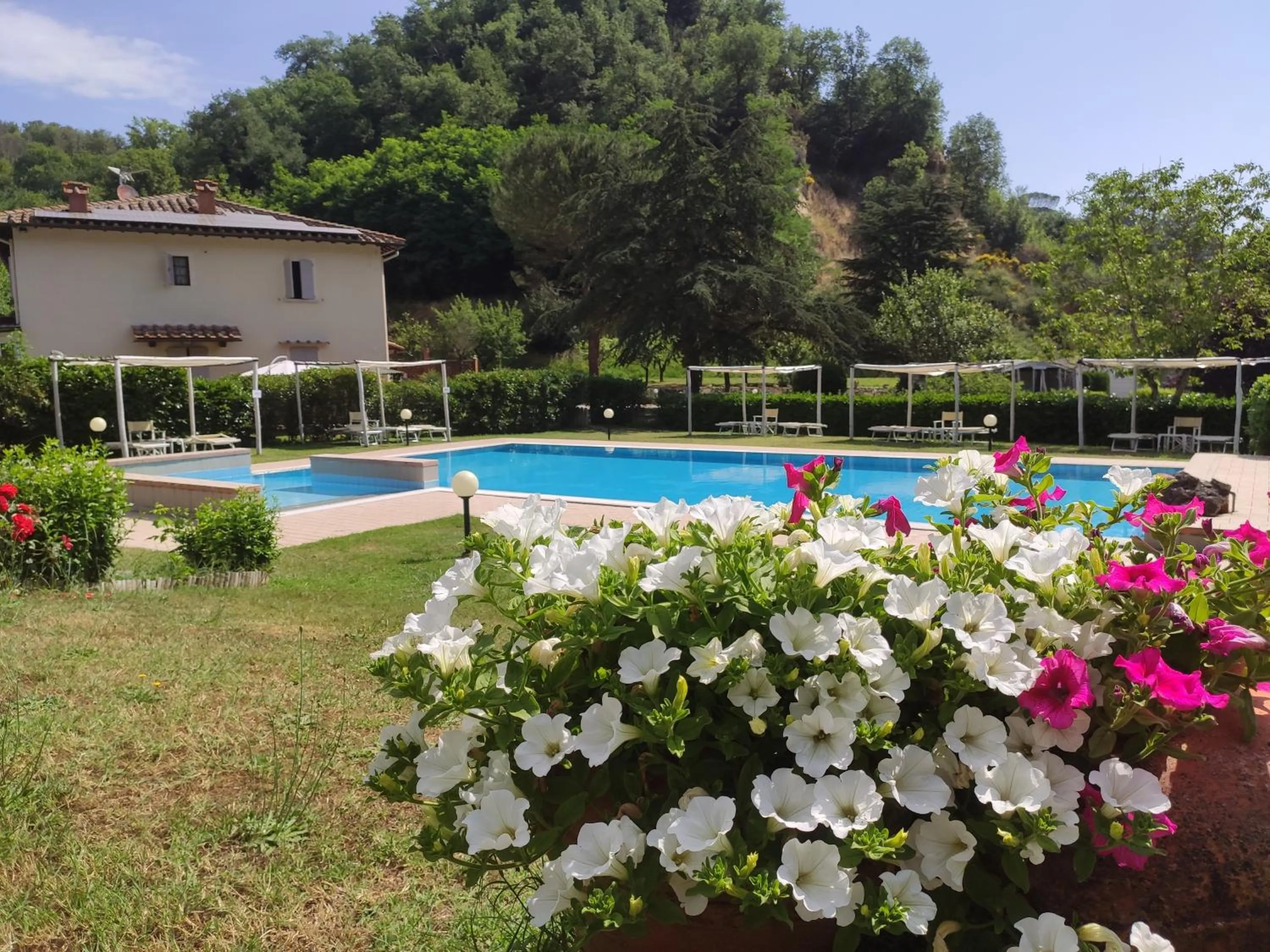 Swimming pool in Agriturismo Valleverde