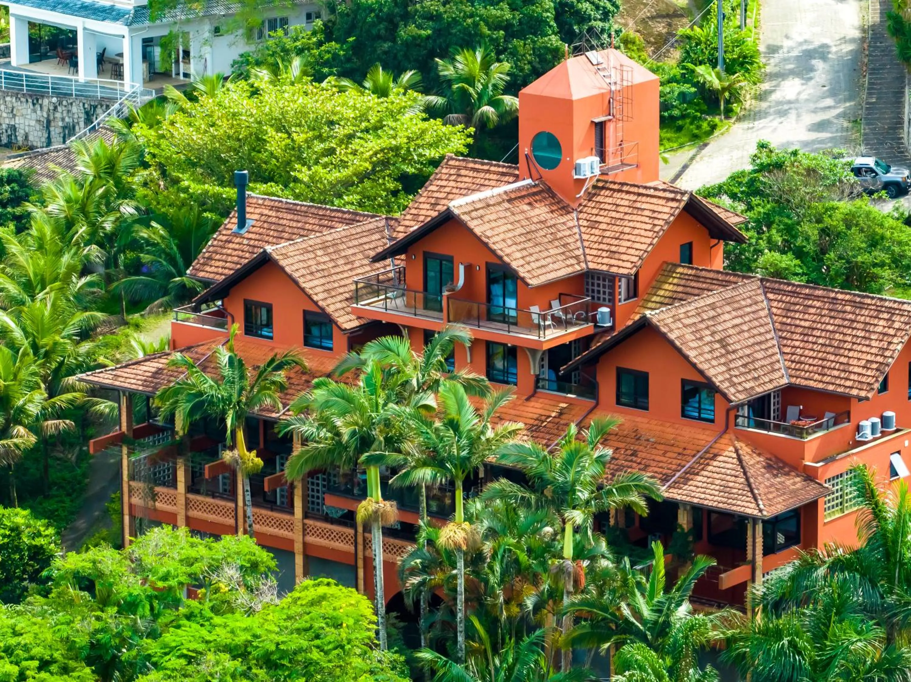 Bird's eye view in Suítes com Vista Panorâmica de Florianópolis