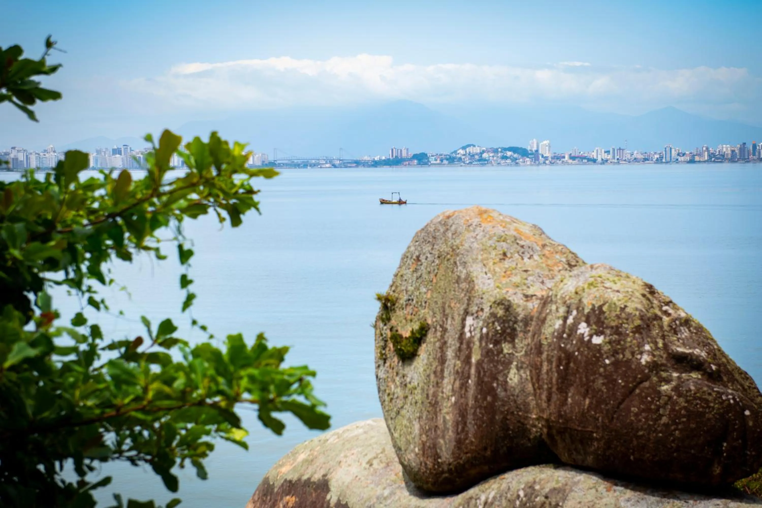 City view in Suítes com Vista Panorâmica de Florianópolis
