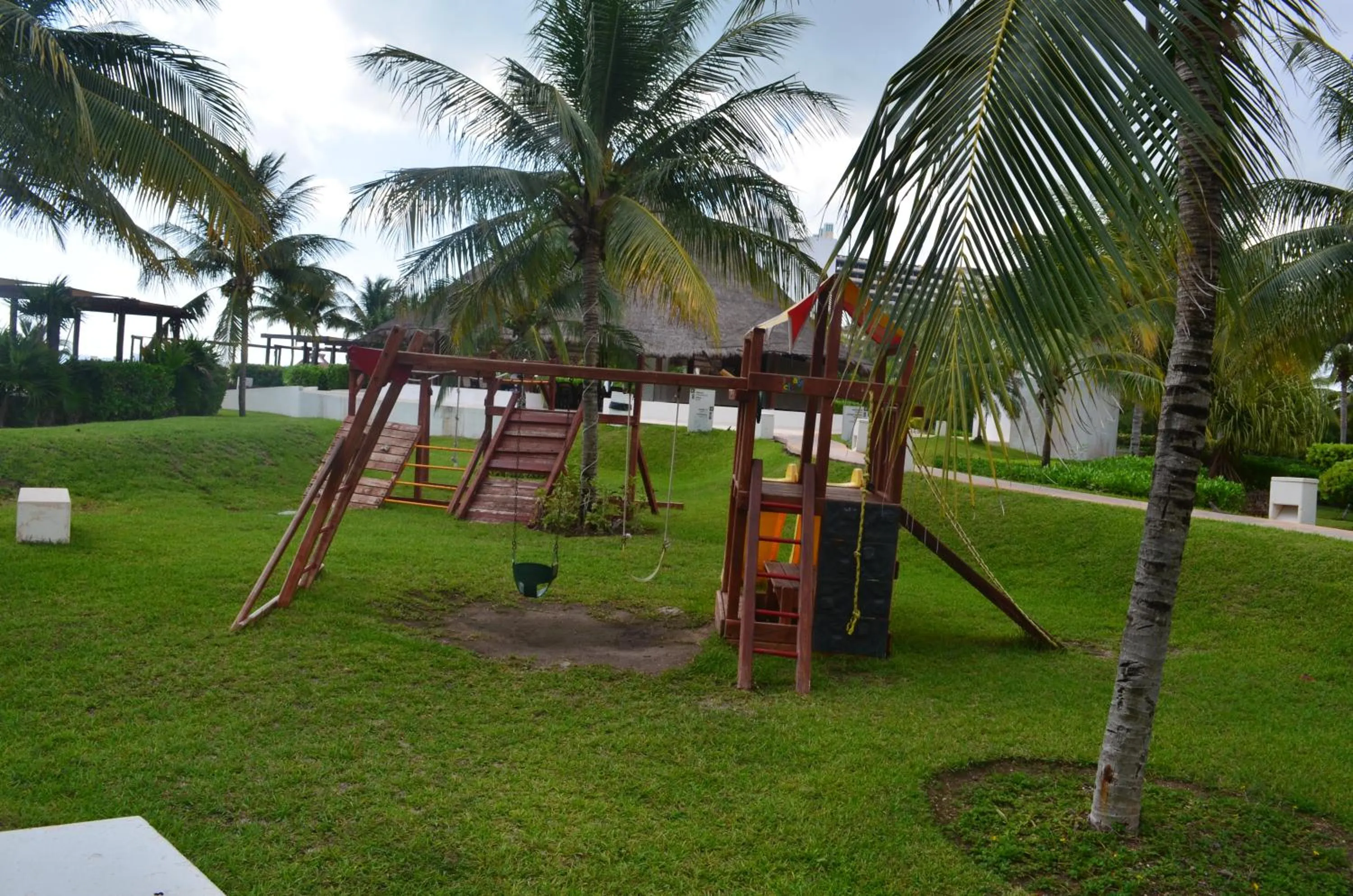 Children play ground in Tu Hogar Frente Al Mar Caribe, Vive Cancún