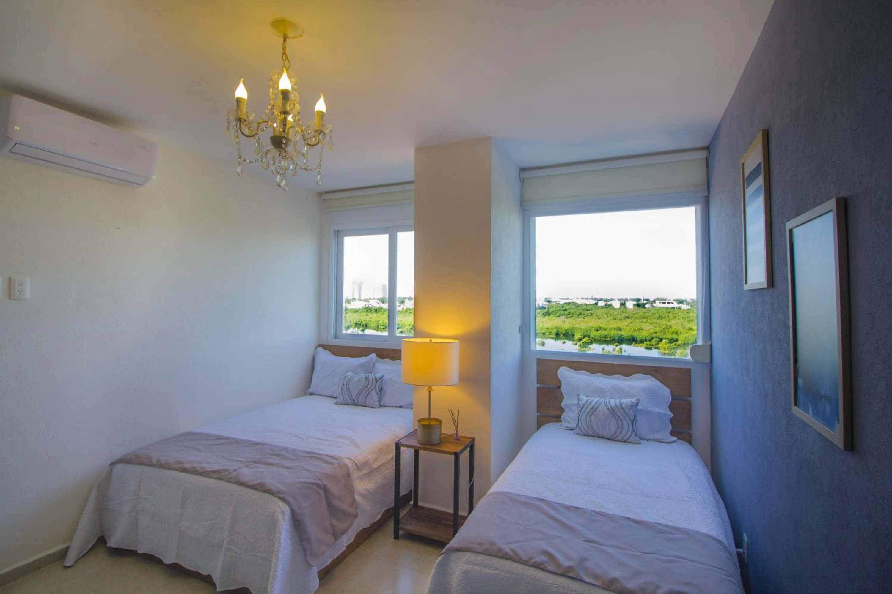 Bed in Tu Hogar Frente Al Mar Caribe, Vive Cancún