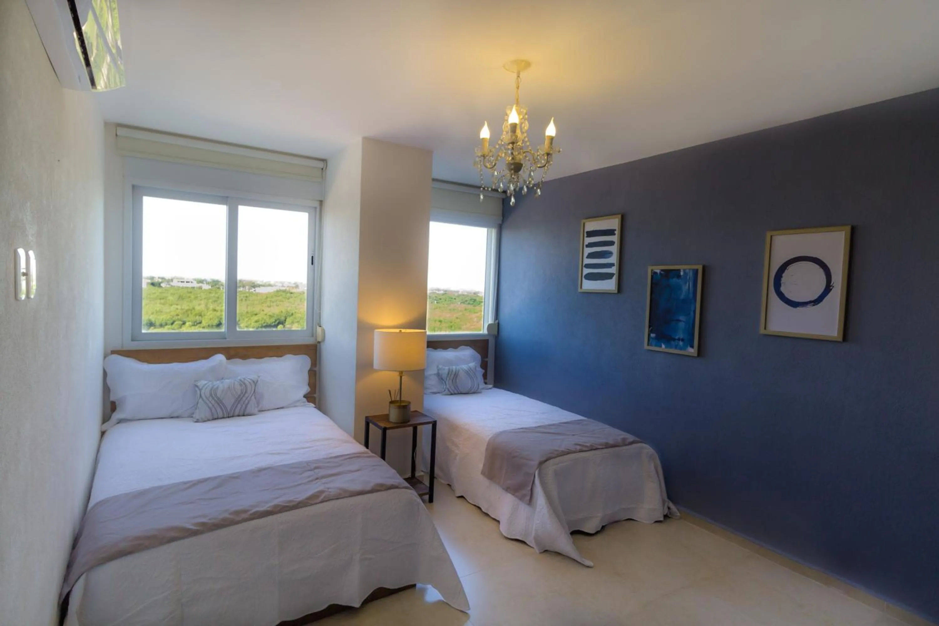 Bed in Tu Hogar Frente Al Mar Caribe, Vive Cancún