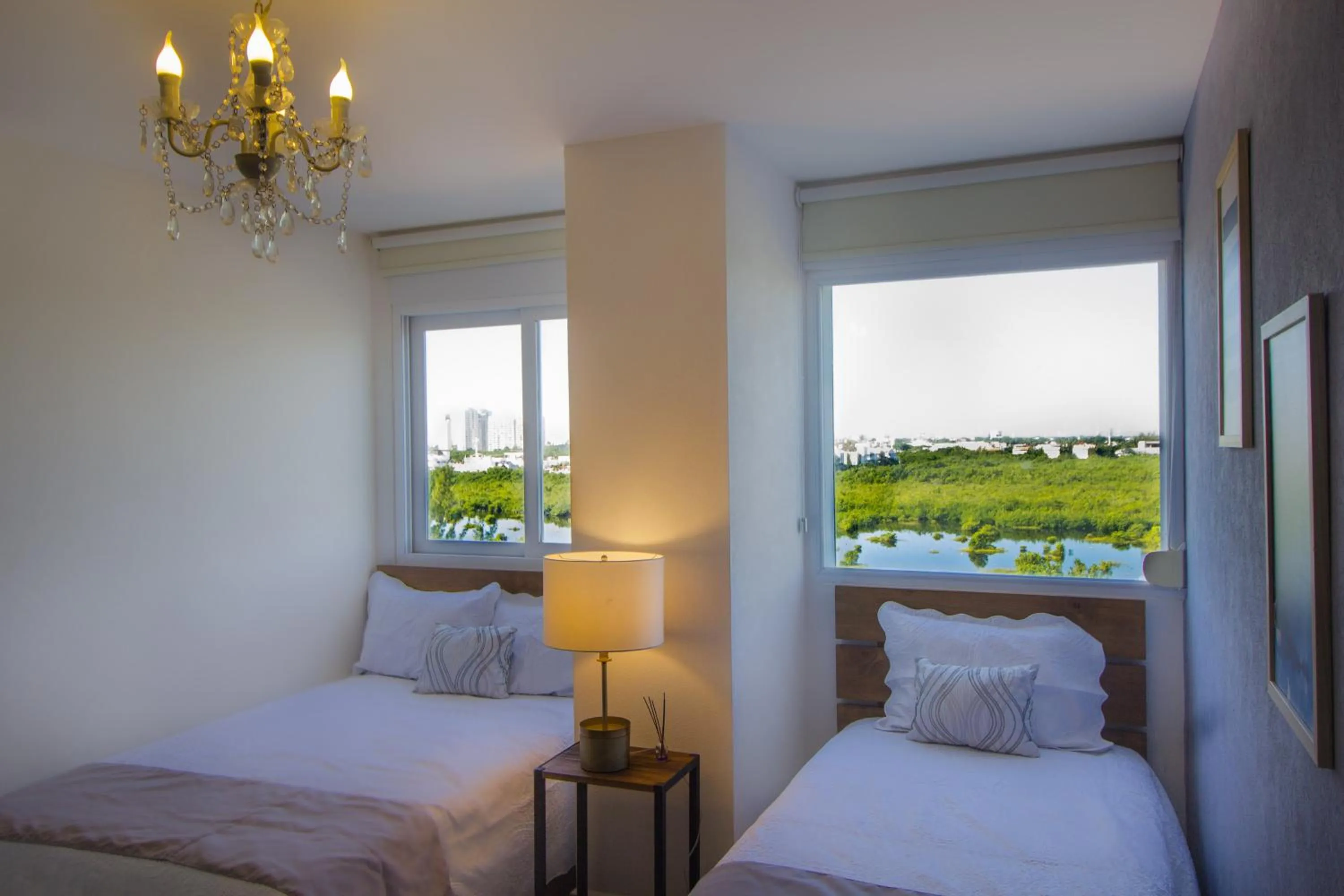 Bed in Tu Hogar Frente Al Mar Caribe, Vive Cancún