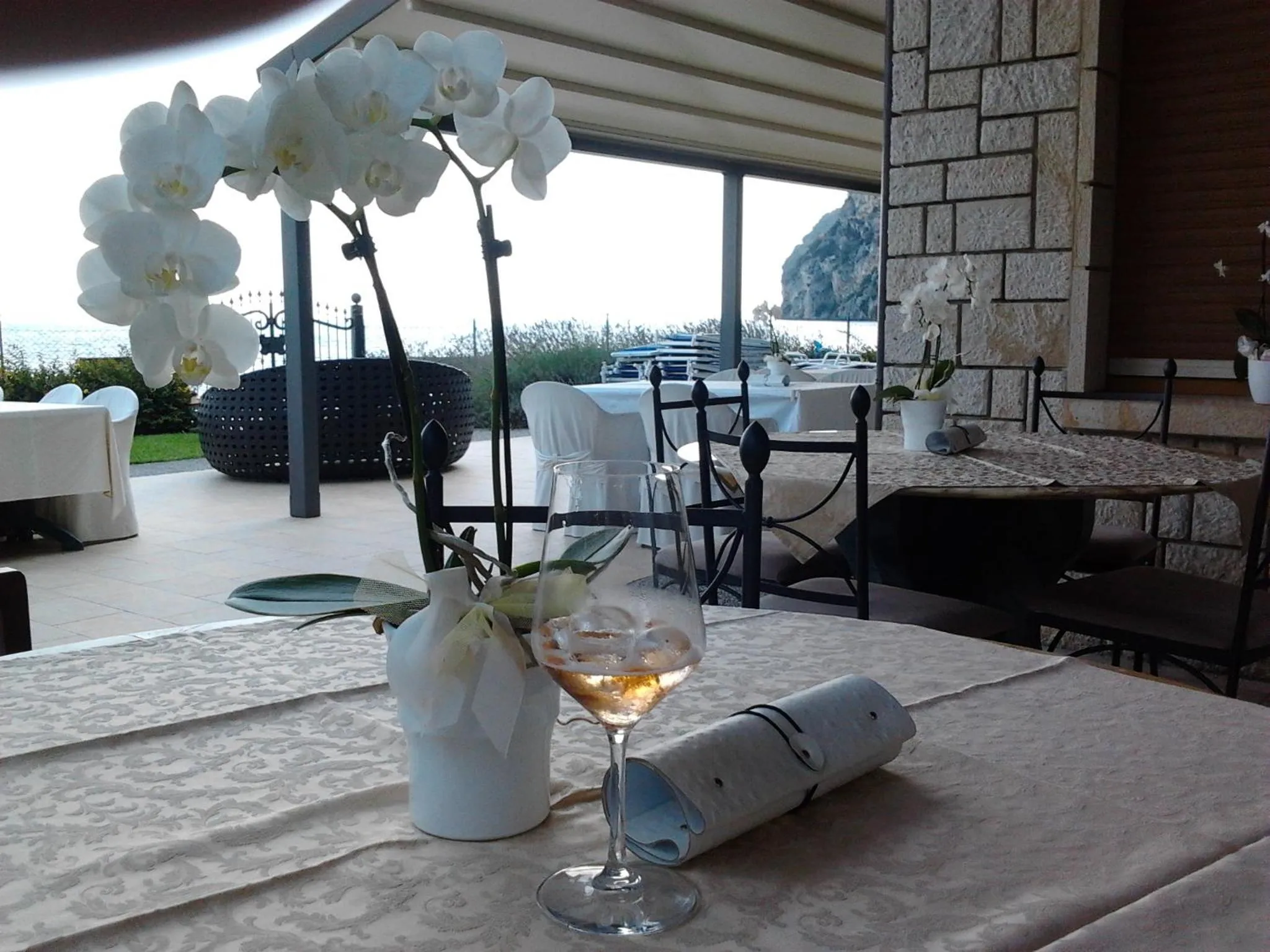 Decorative detail in Torre Degli Ulivi