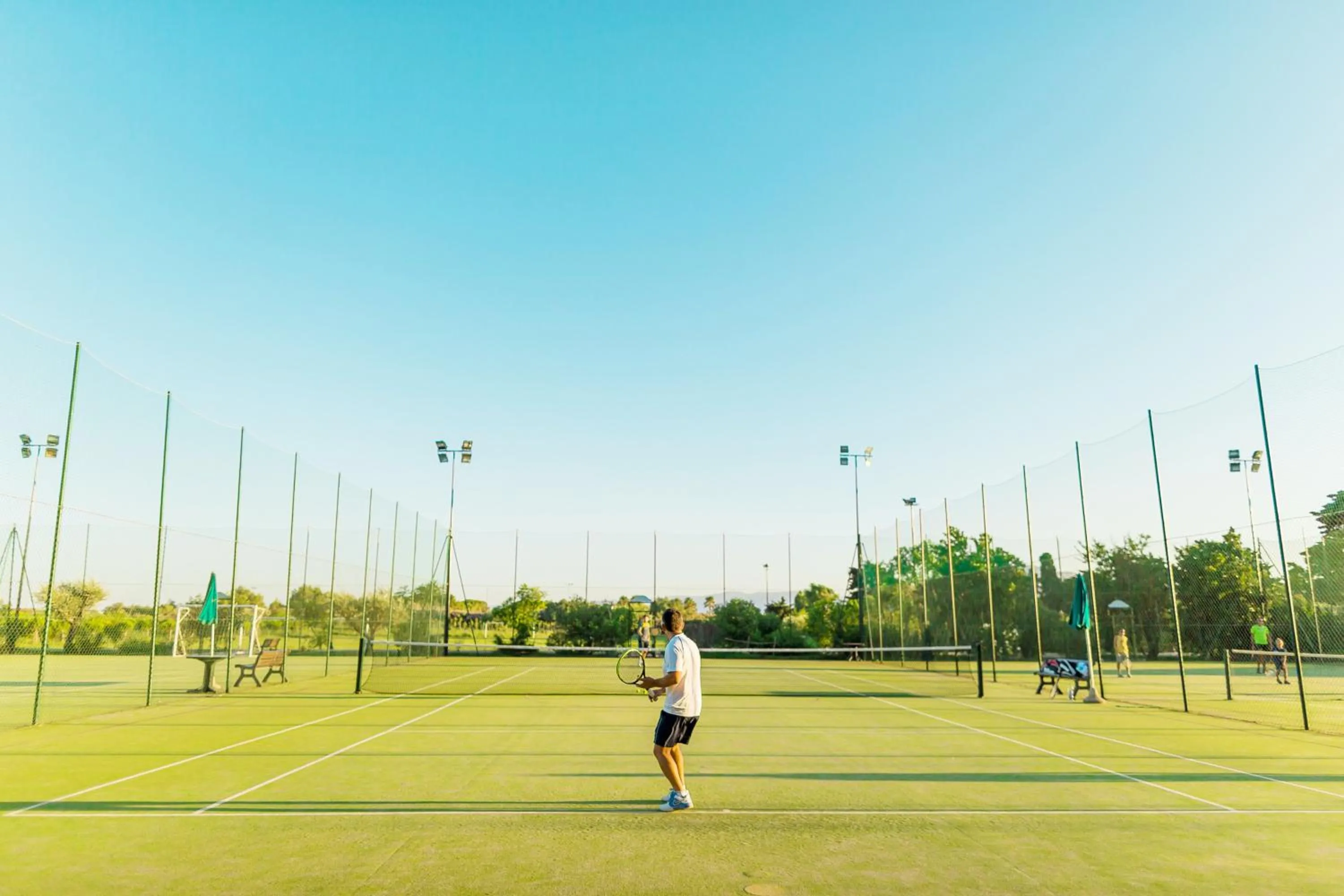 Tennis court in Sentido Orosei Beach