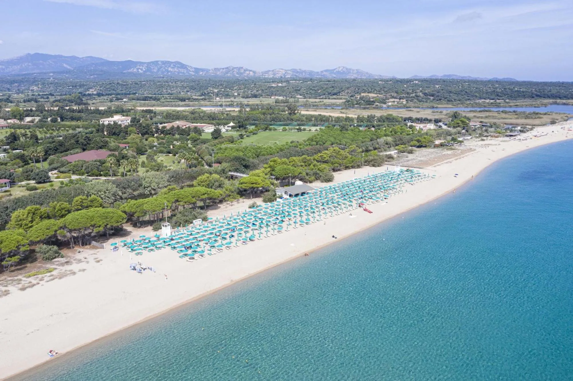 Beach in Sentido Orosei Beach