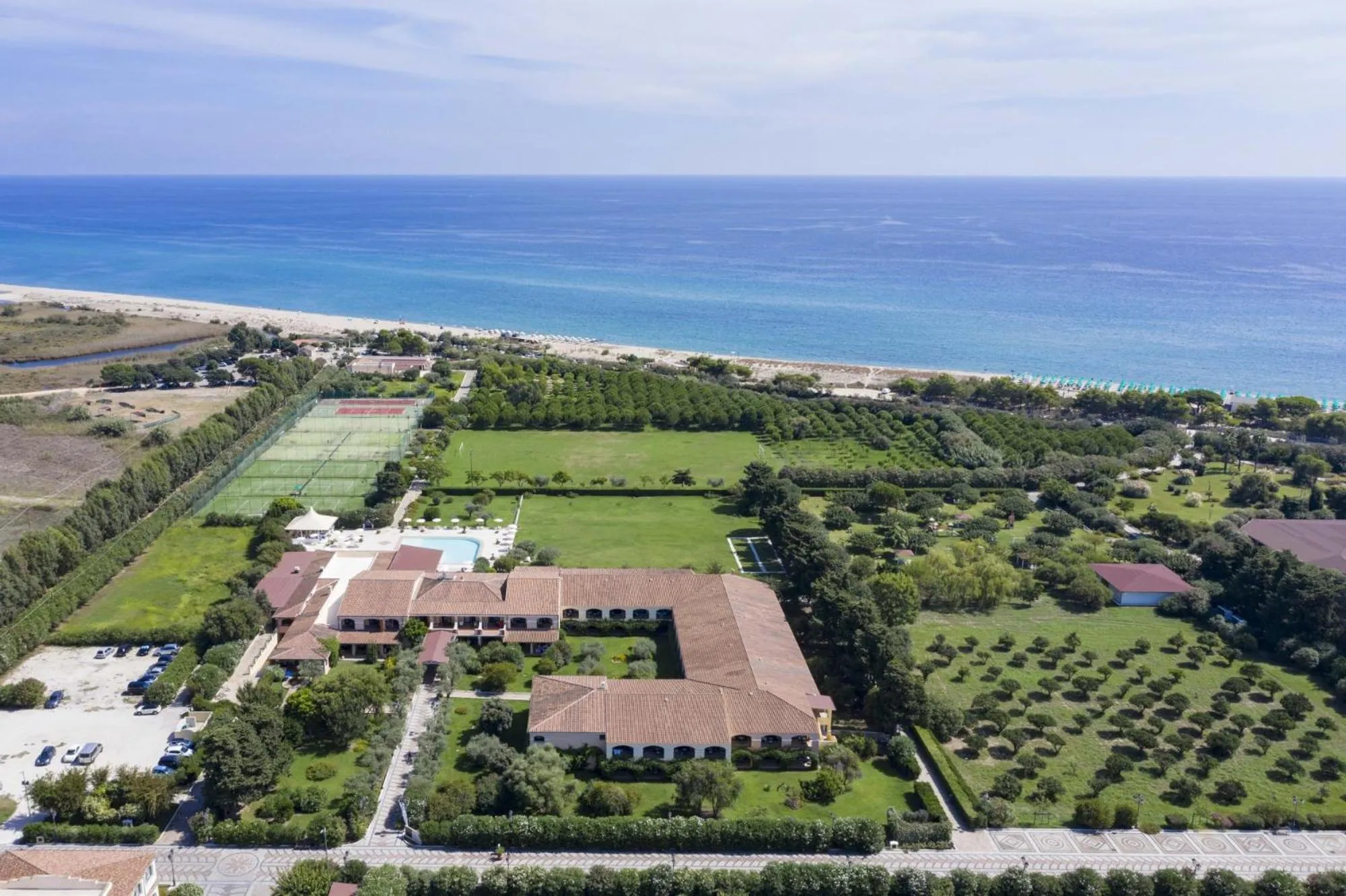 Bird's eye view in Sentido Orosei Beach